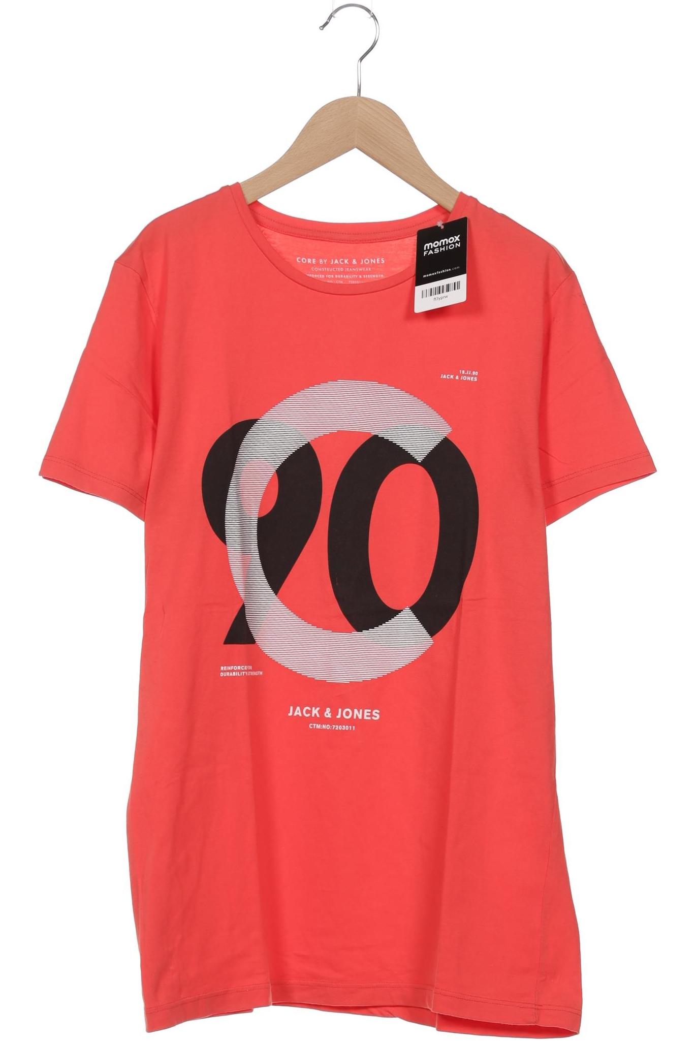

Jack & Jones Herren T-Shirt, rot, Gr. 52
