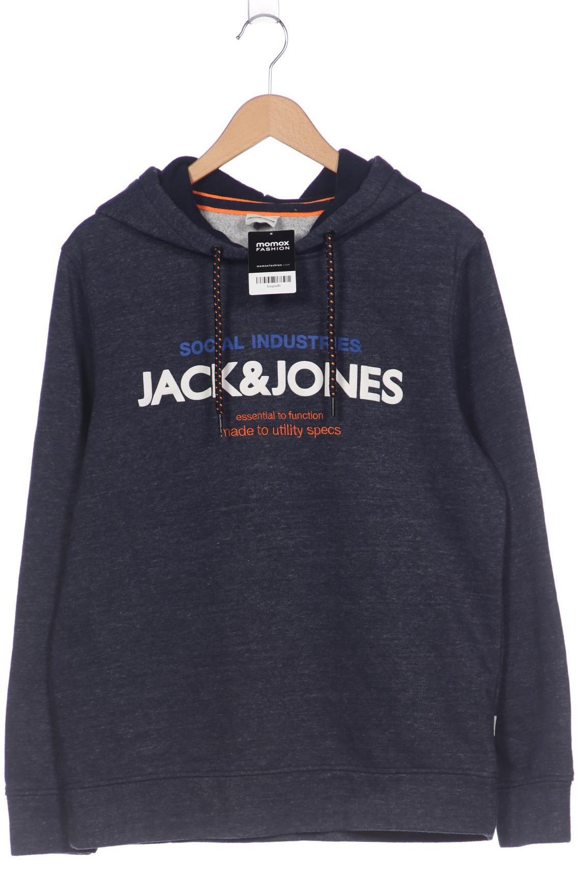 

Jack & Jones Herren Kapuzenpullover, marineblau, Gr. 52