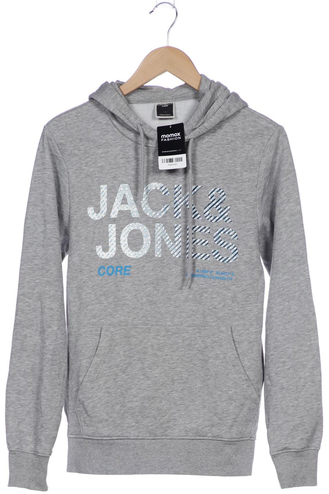 

Jack & Jones Herren Kapuzenpullover, grau, Gr. 46