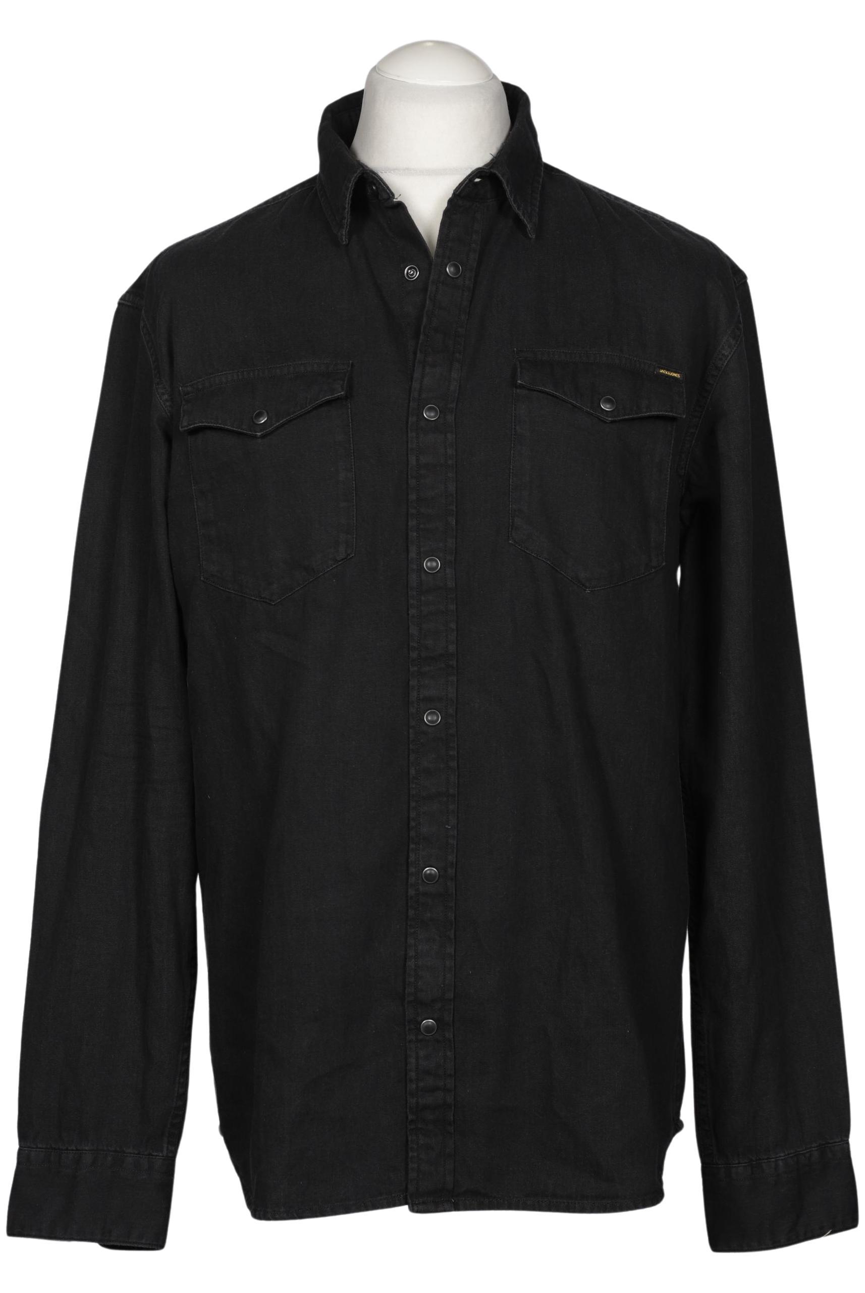 

Jack & Jones Herren Hemd, schwarz, Gr. 54
