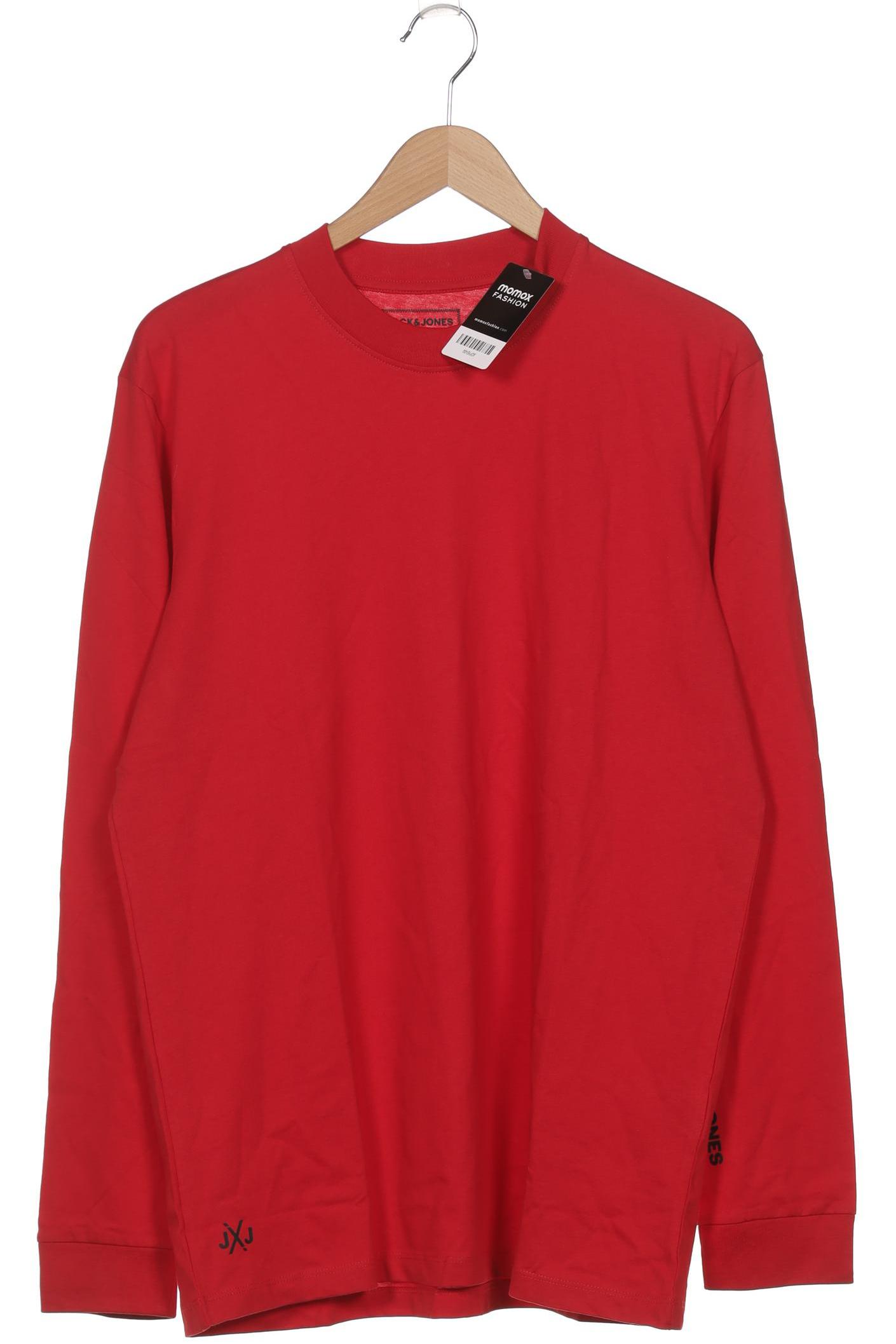

Jack & Jones Herren Langarmshirt, rot, Gr. 54