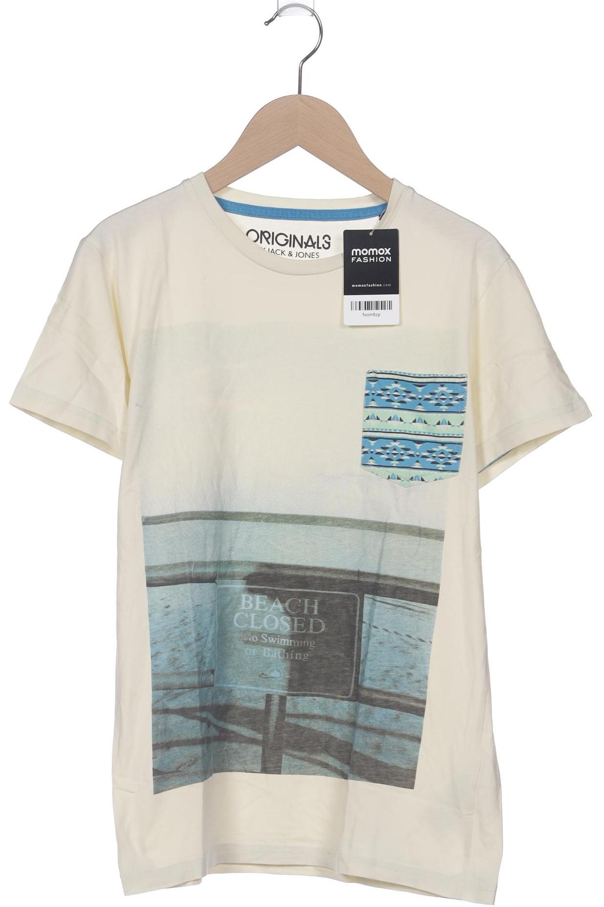 

Jack & Jones Herren T-Shirt, cremeweiß, Gr. 46