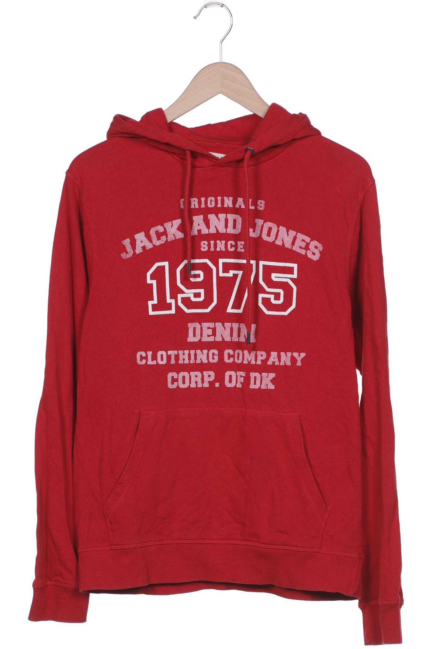 

JACK & JONES Herren Kapuzenpullover, rot