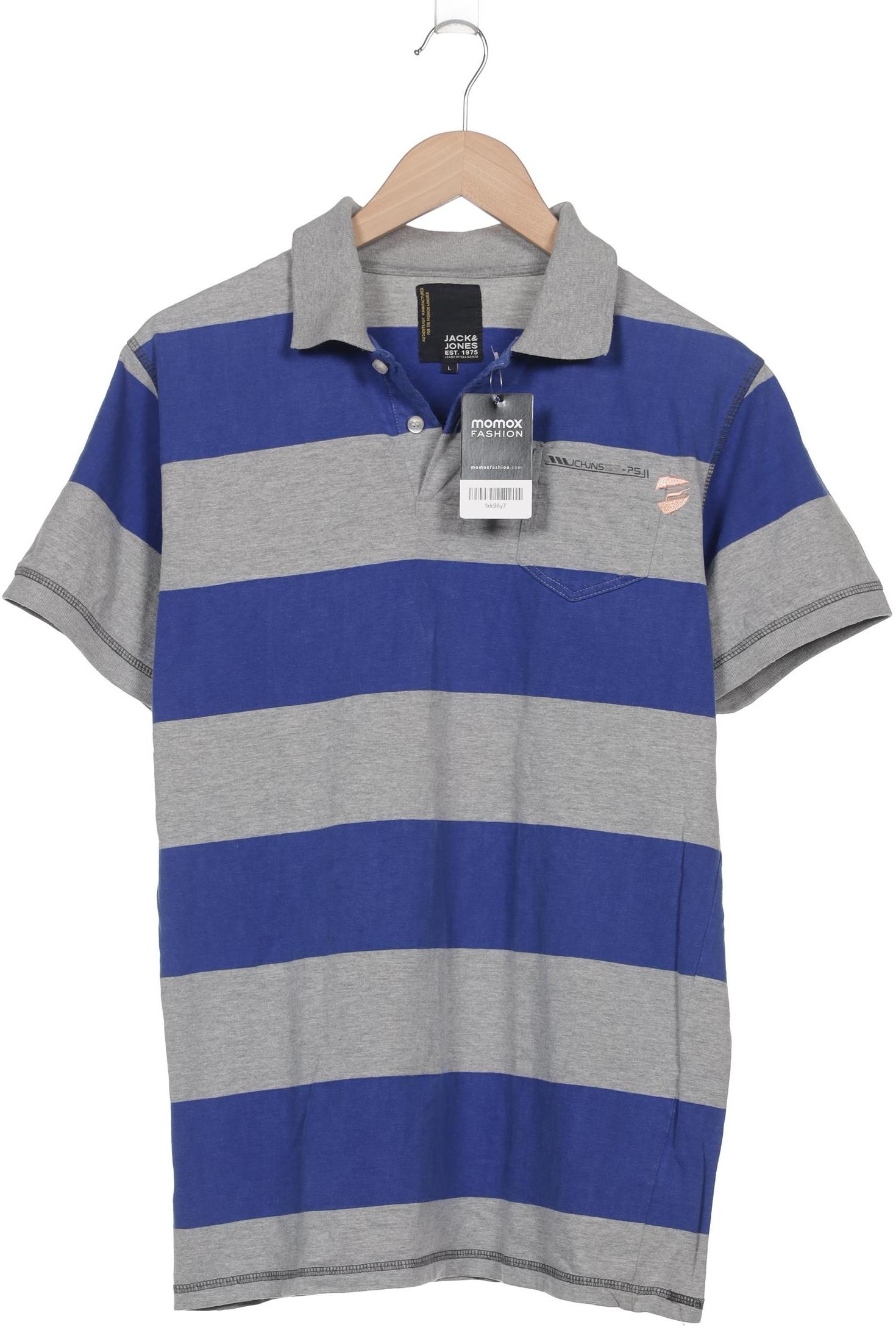 

Jack & Jones Herren Poloshirt, grau, Gr. 52