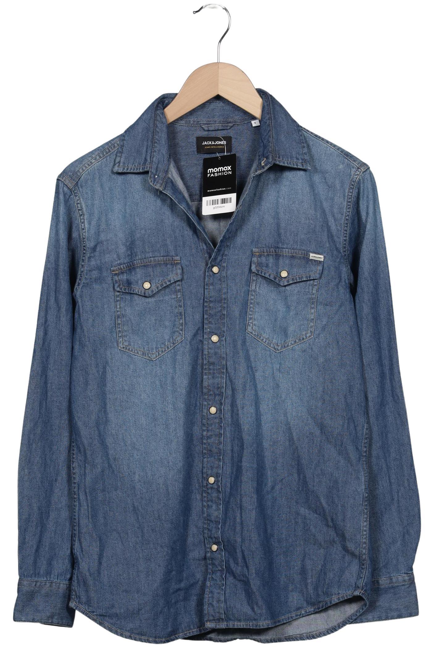 

Jack & Jones Herren Hemd, blau, Gr. 46
