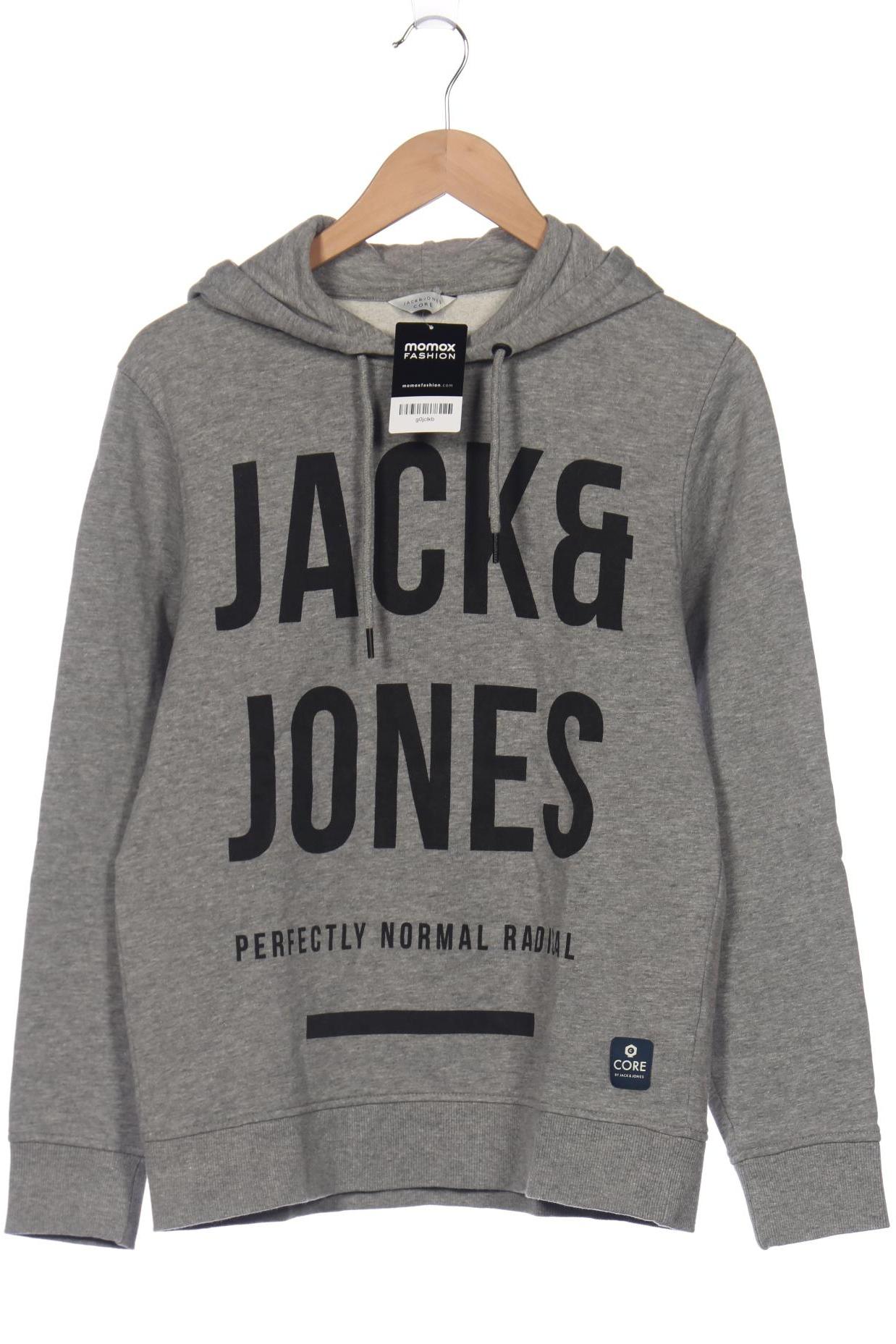 

JACK & JONES Herren Kapuzenpullover, grau