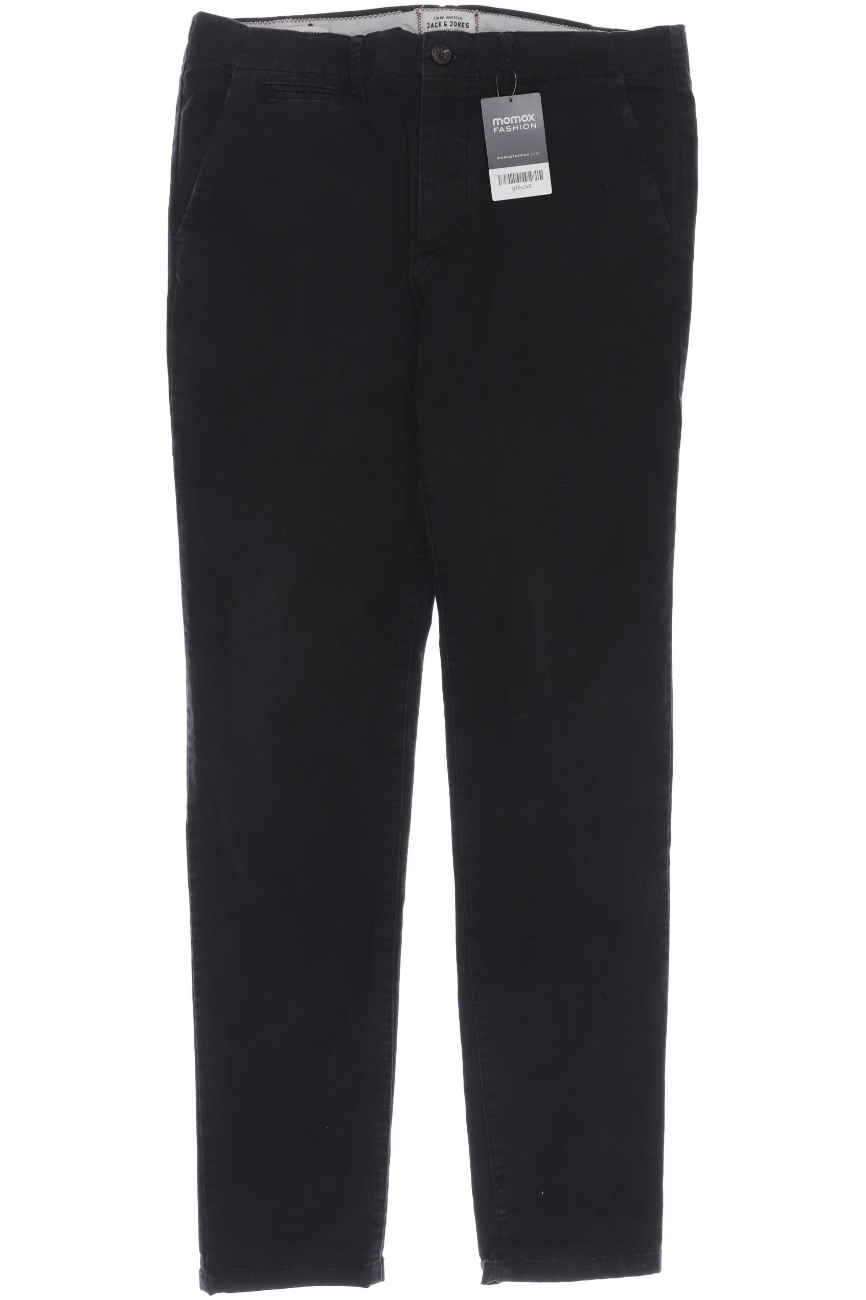 

Jack & Jones Herren Stoffhose, schwarz, Gr. 32