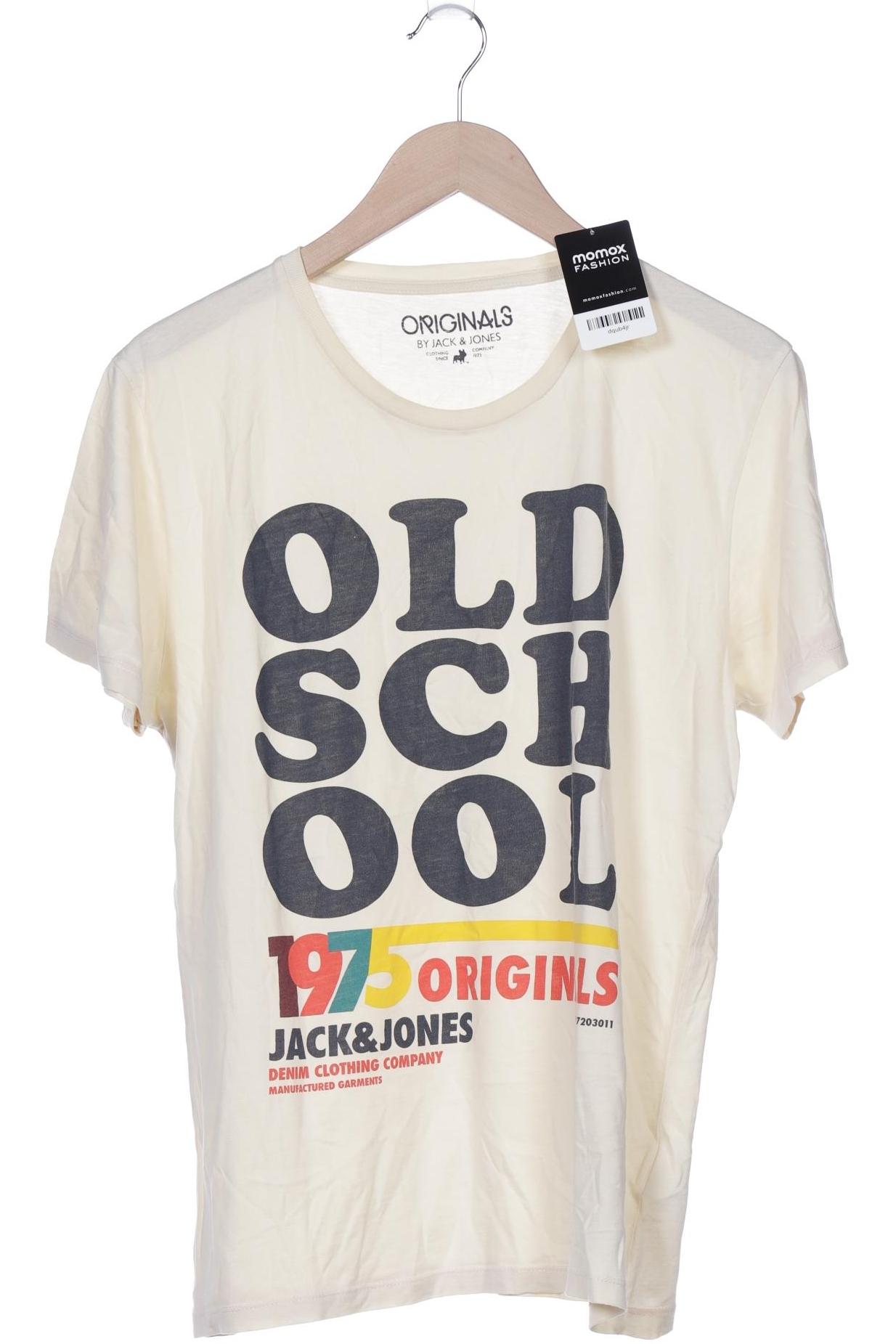 

Jack & Jones Herren T-Shirt, cremeweiß, Gr. 54