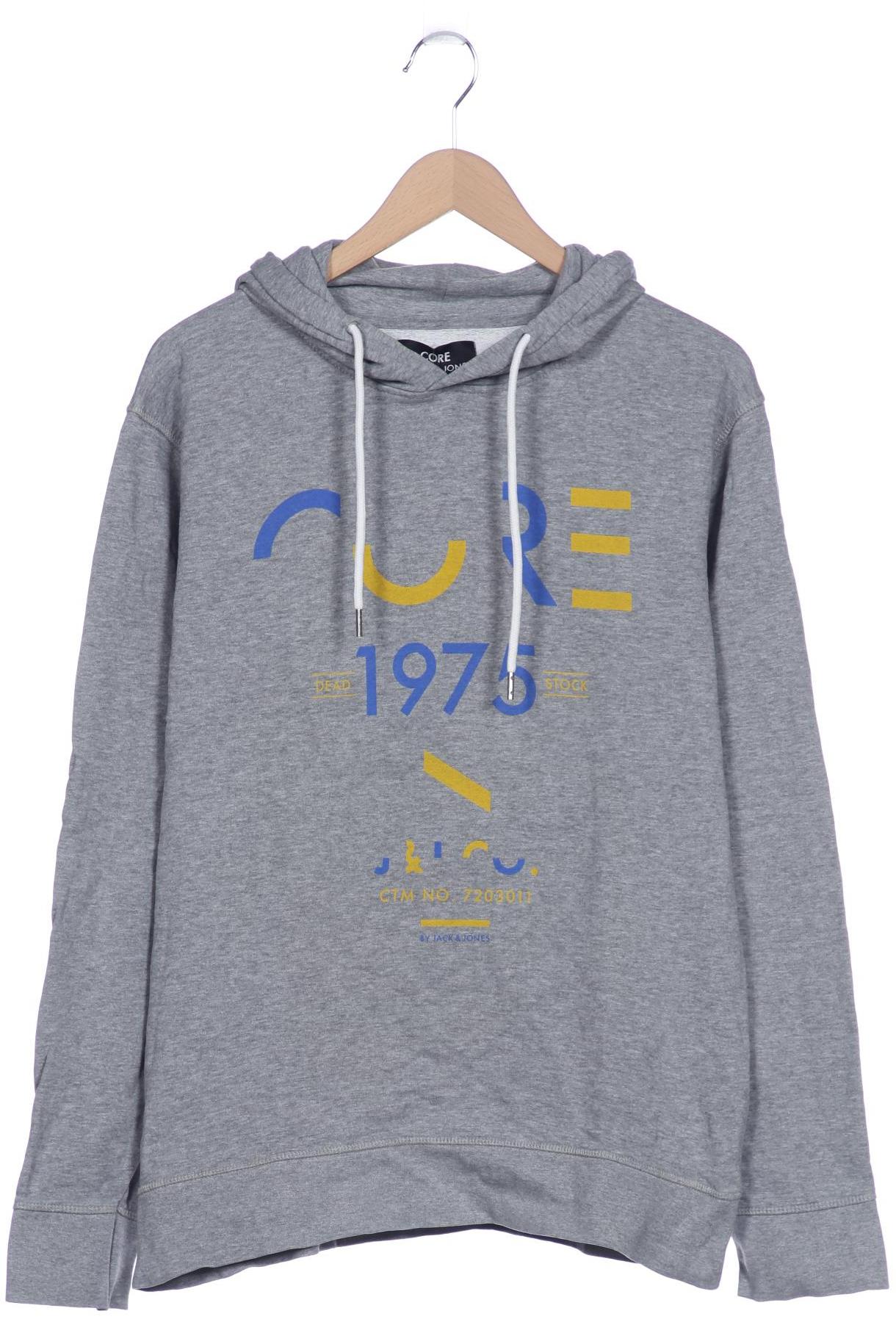 

Jack & Jones Herren Kapuzenpullover, grau, Gr. 54