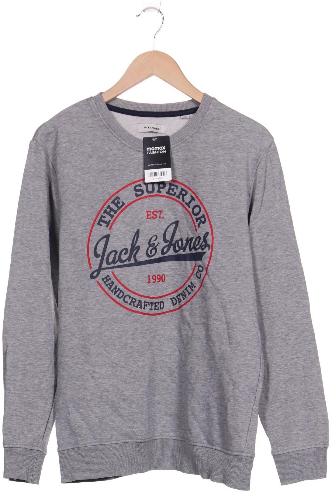 

JACK & JONES Herren Sweatshirt, grau