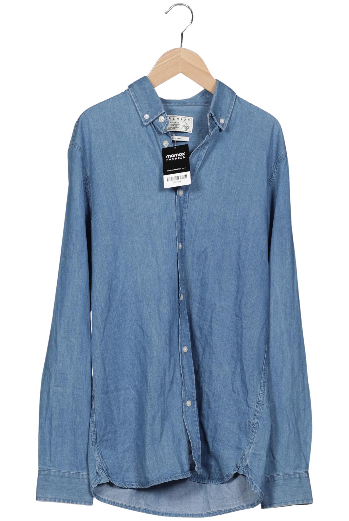 

Jack & Jones Herren Hemd, blau, Gr. 46