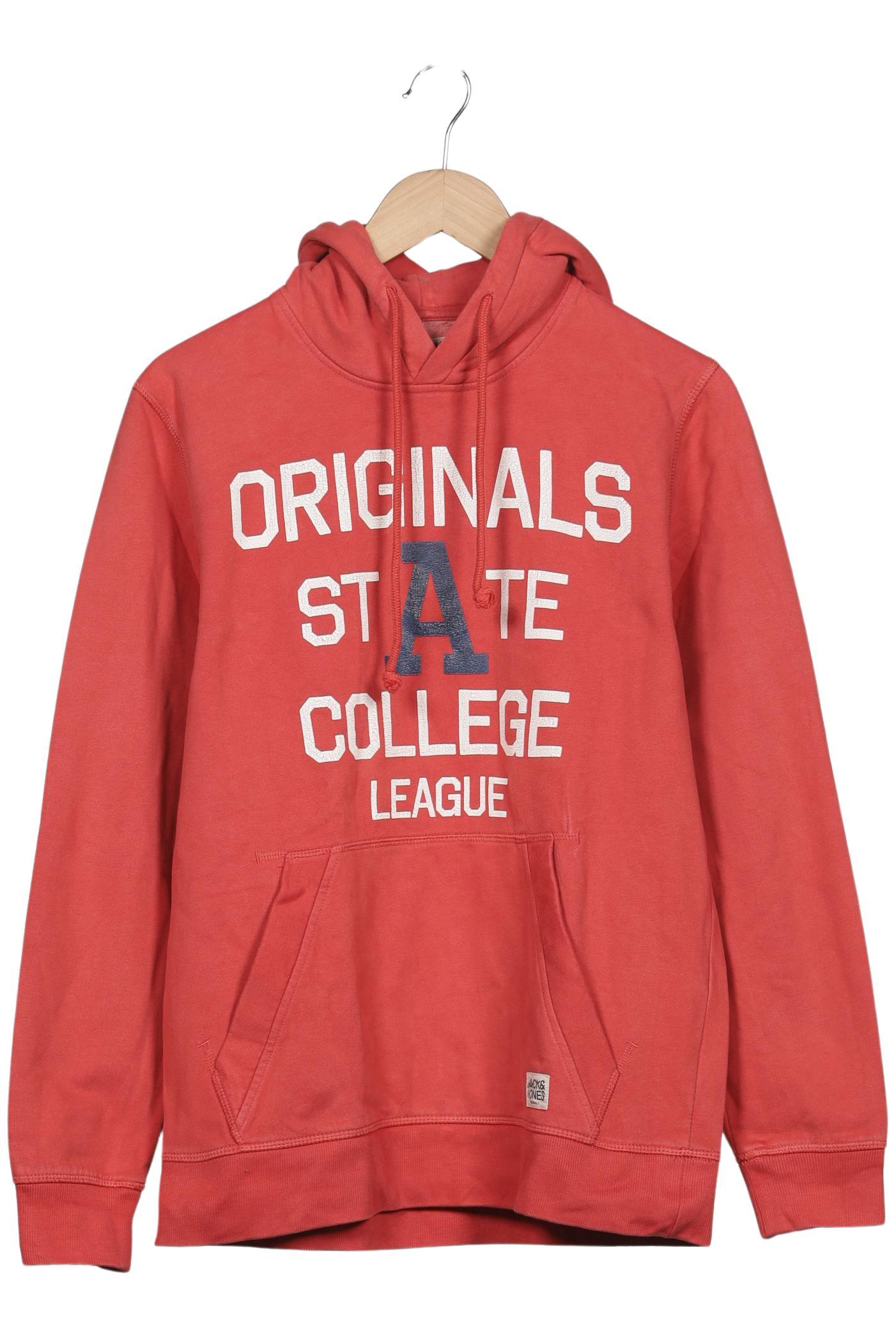 Thumbnail - Jack &amp; Jones Herren Kapuzenpullover, rot, Gr. 52