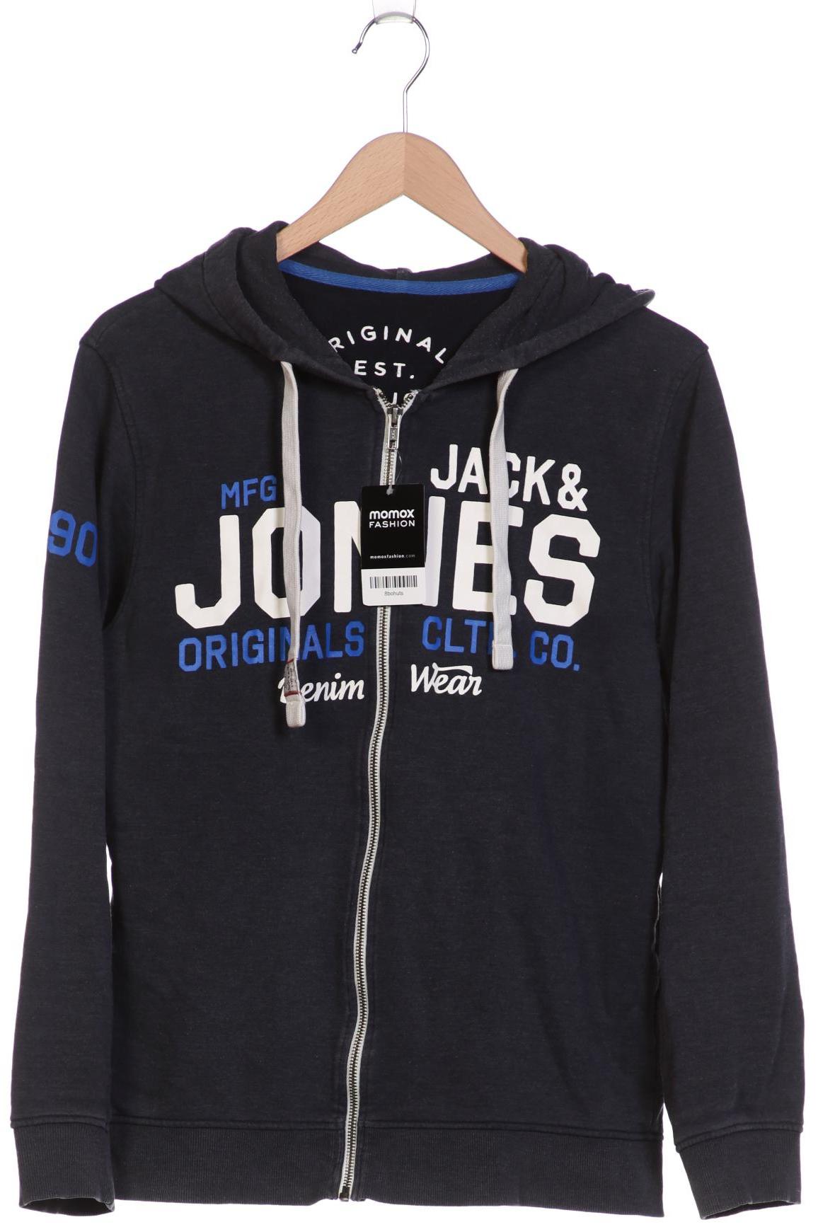 

Jack & Jones Herren Kapuzenpullover, grau, Gr. 48