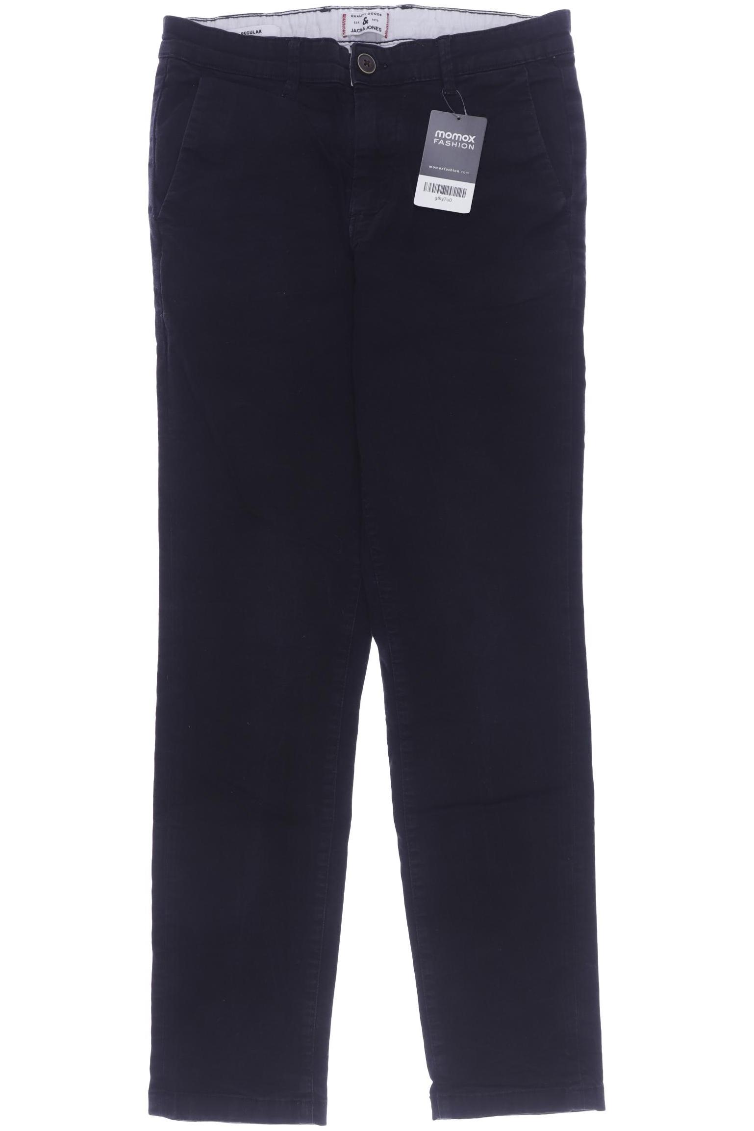 

JACK & JONES Herren Stoffhose, schwarz