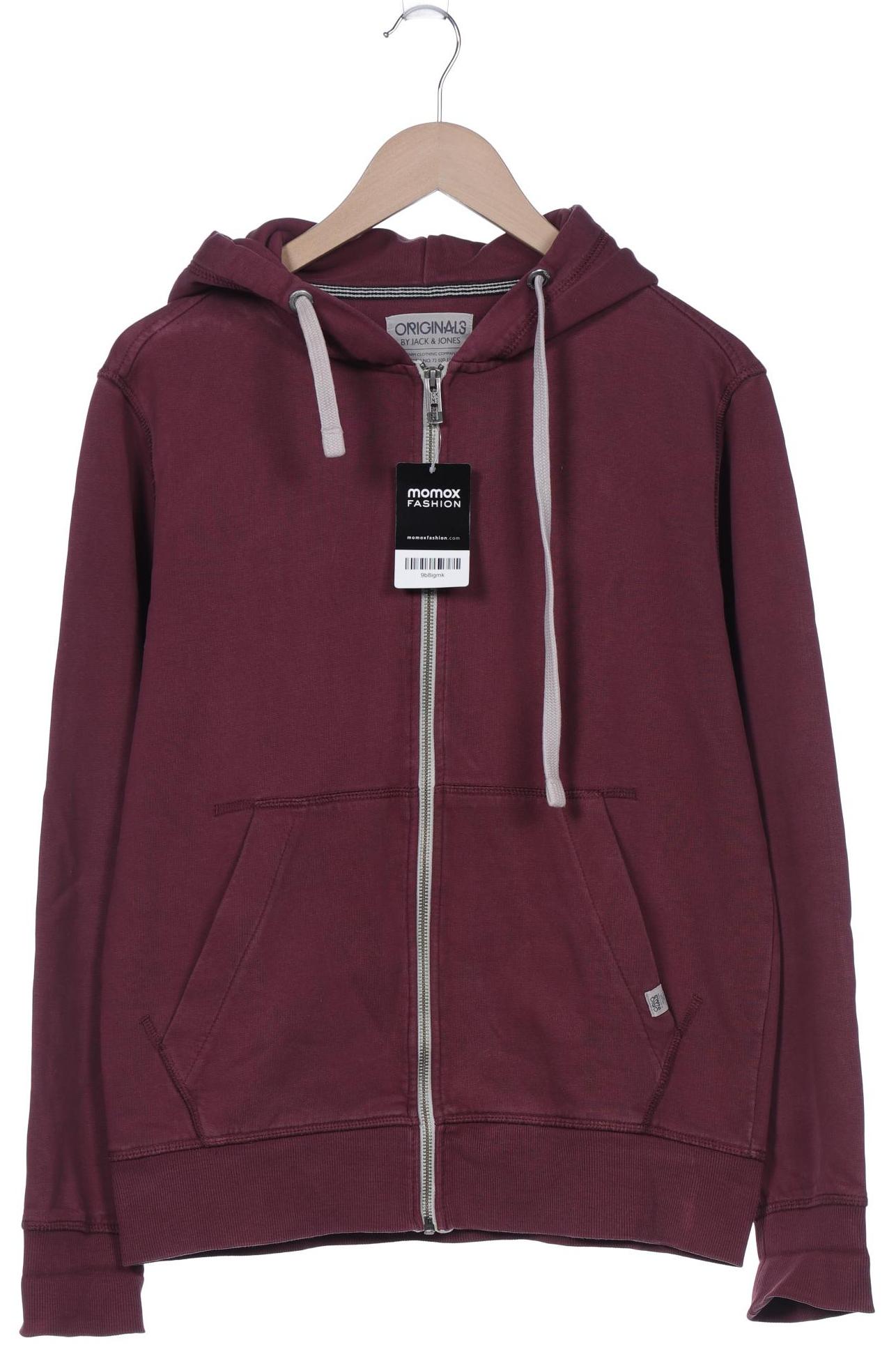 

Jack & Jones Herren Kapuzenpullover, bordeaux, Gr. 48