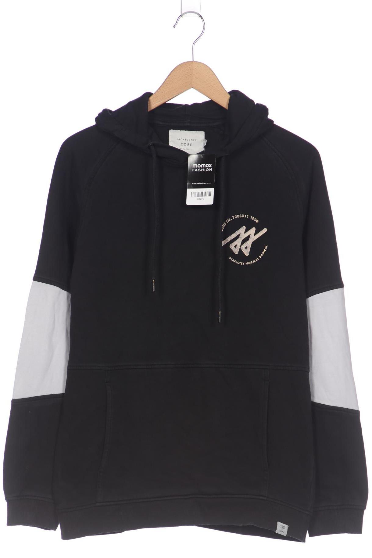 

Jack & Jones Herren Kapuzenpullover, schwarz, Gr. 48