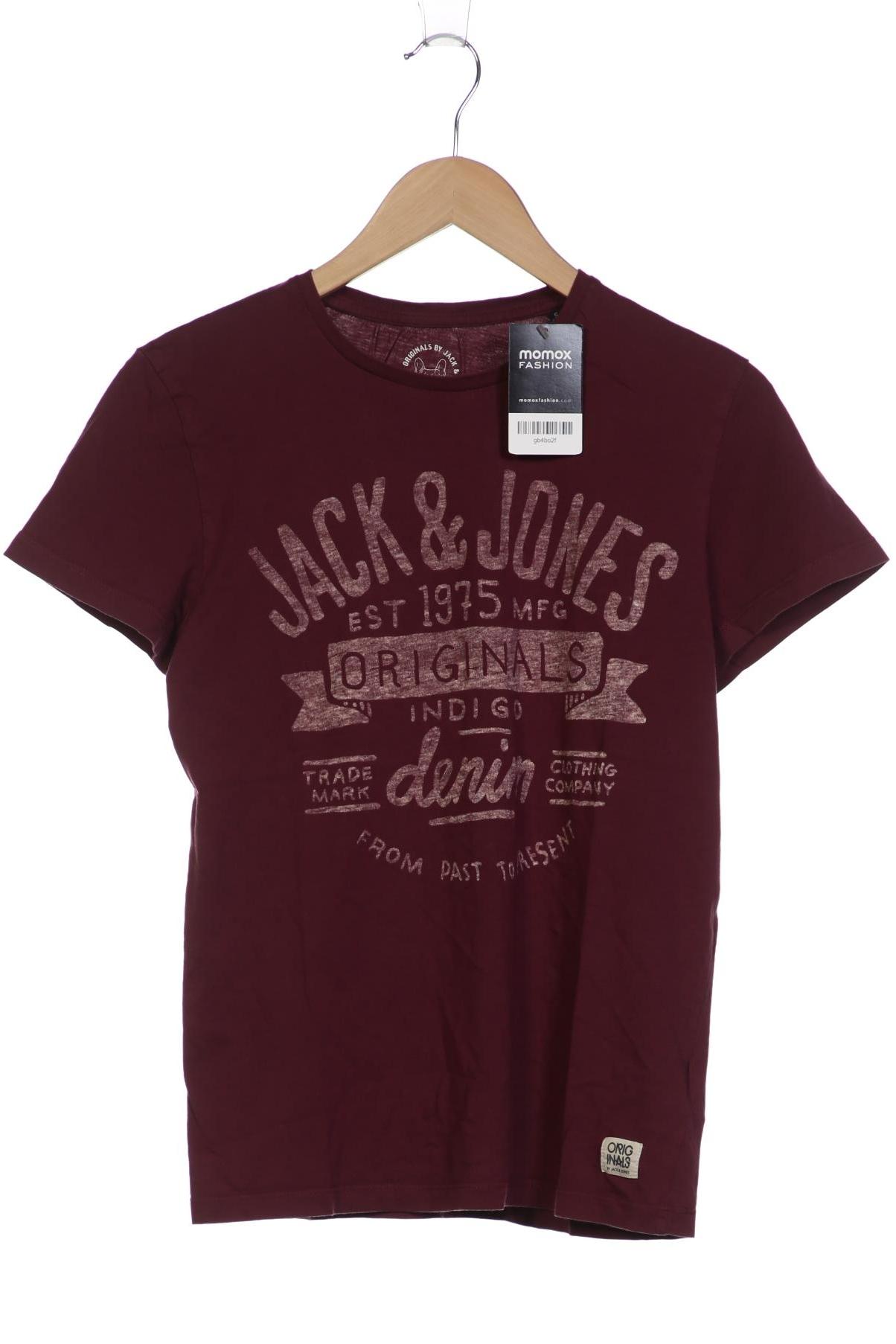 

Jack & Jones Herren T-Shirt, bordeaux, Gr. 46