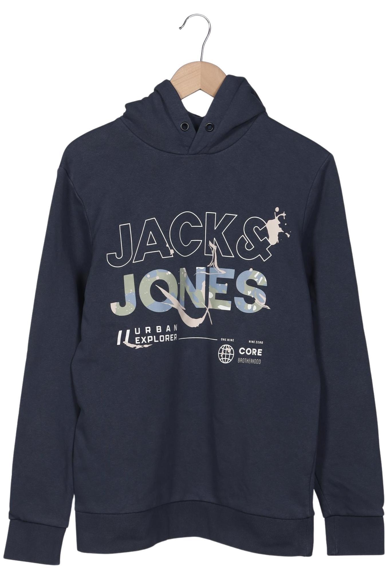 

Jack & Jones Herren Kapuzenpullover, marineblau, Gr. 48
