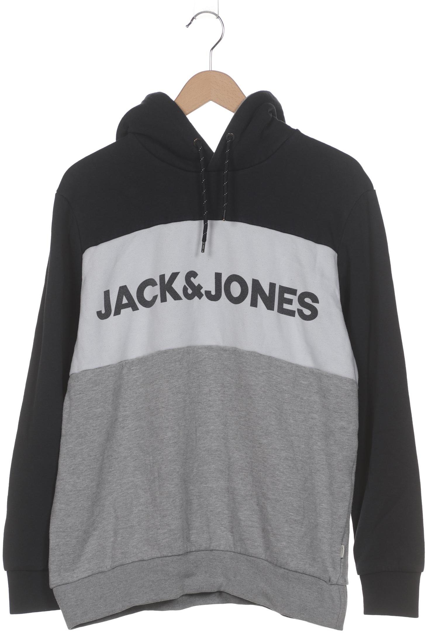 

Jack & Jones Herren Kapuzenpullover, grau, Gr. 54