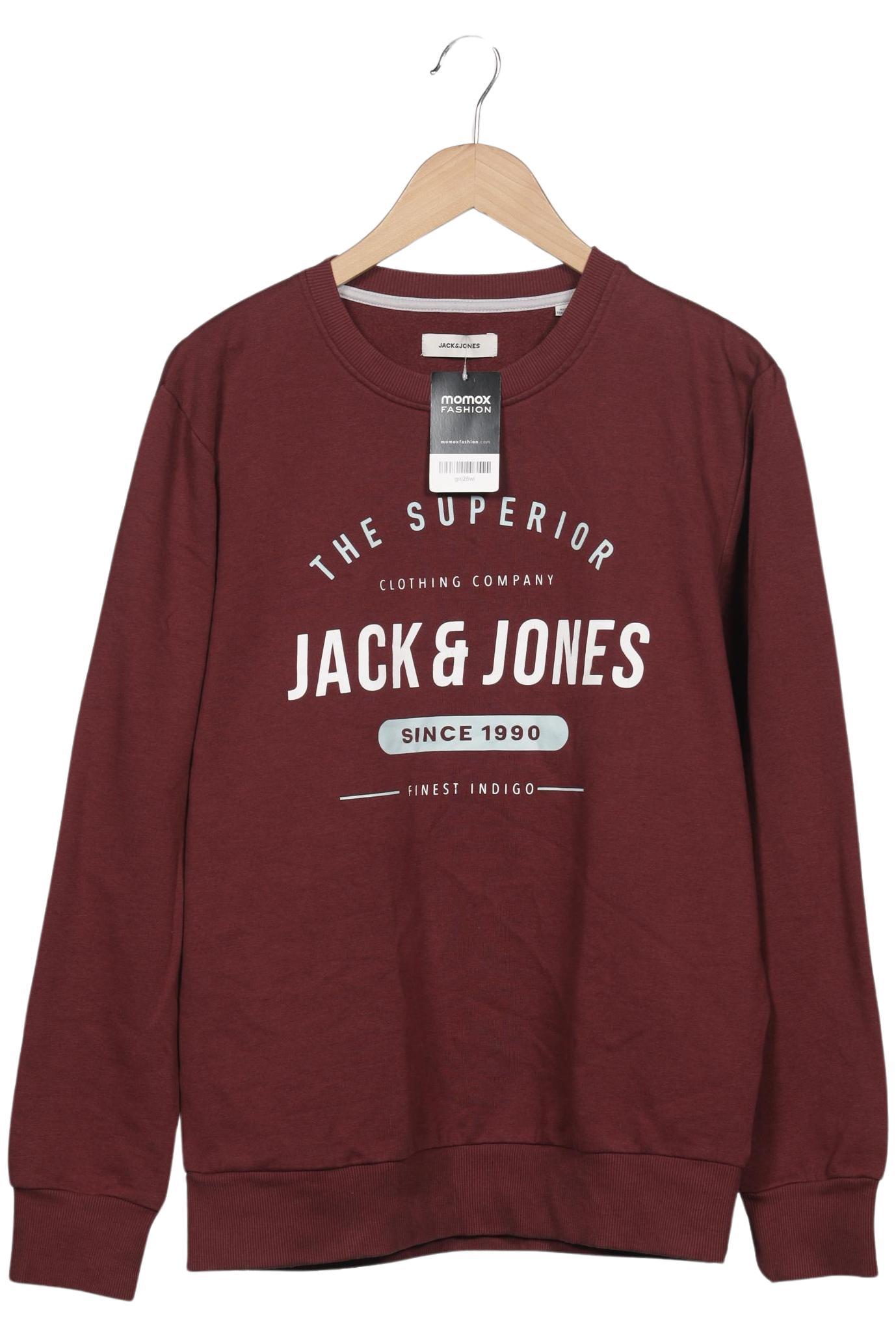 

Jack & Jones Herren Sweatshirt, bordeaux, Gr. 52