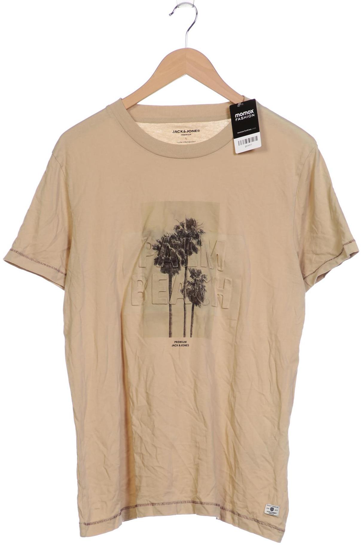 

Jack & Jones Herren T-Shirt, beige, Gr. 52