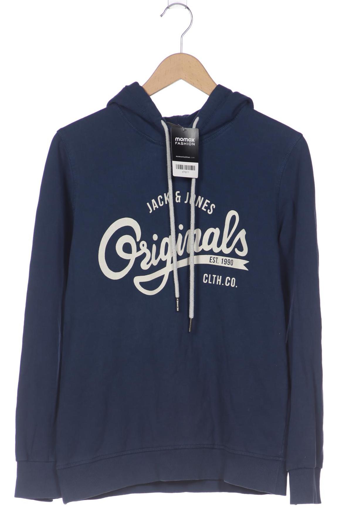 

Jack & Jones Herren Kapuzenpullover, blau, Gr. 52