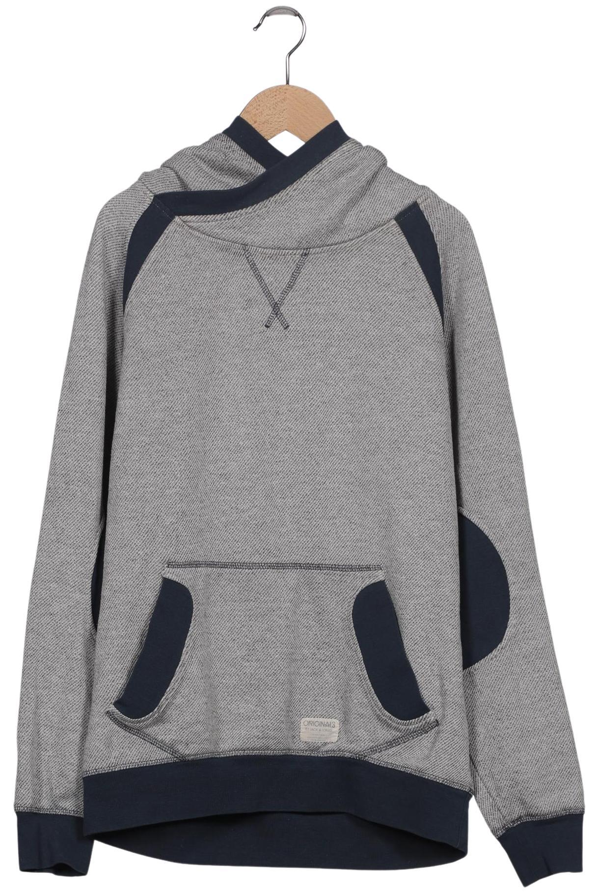 

Jack & Jones Herren Kapuzenpullover, grau, Gr. 48