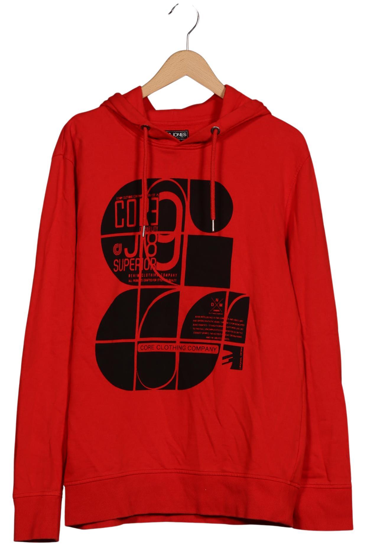 

Jack & Jones Herren Kapuzenpullover, rot, Gr. 54