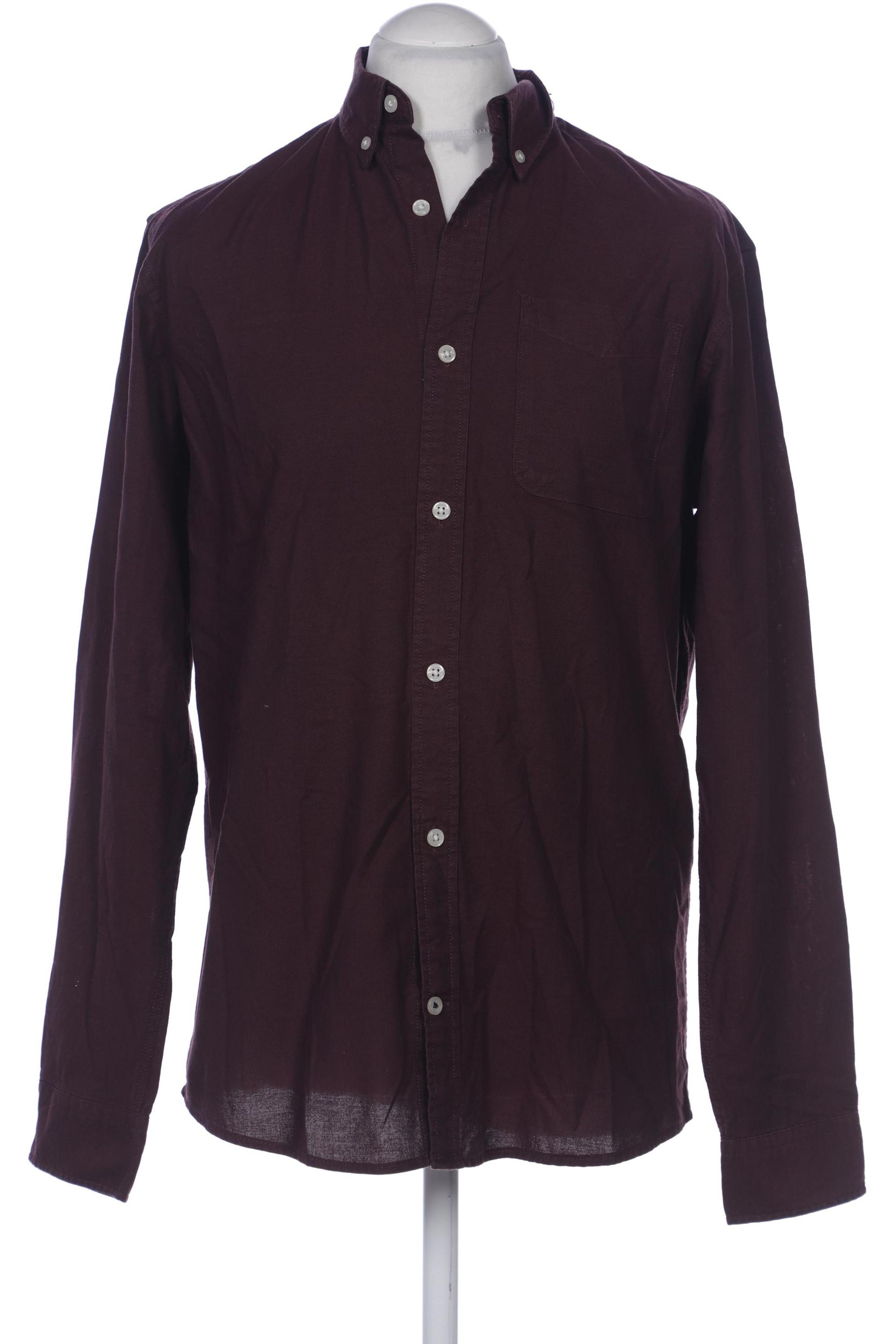 

Jack & Jones Herren Hemd, bordeaux, Gr. 52