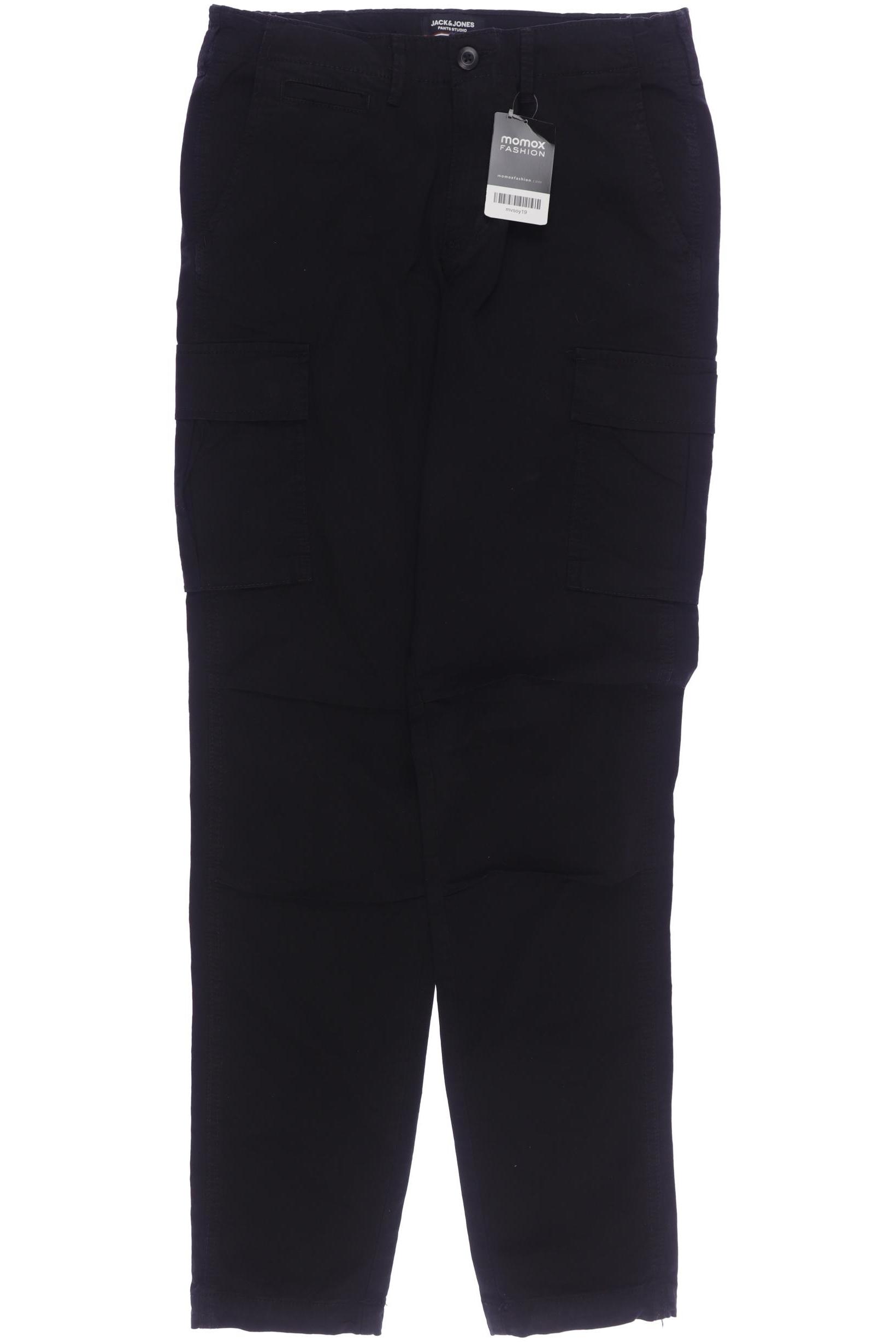 

Jack & Jones Herren Stoffhose, schwarz, Gr. 30