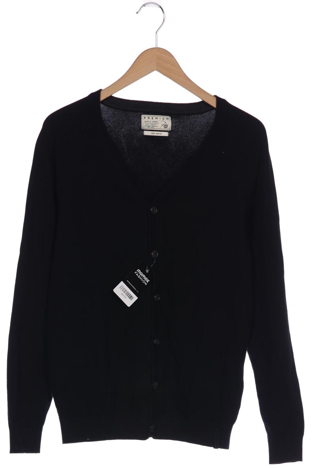 

Jack & Jones Herren Strickjacke, schwarz, Gr. 48