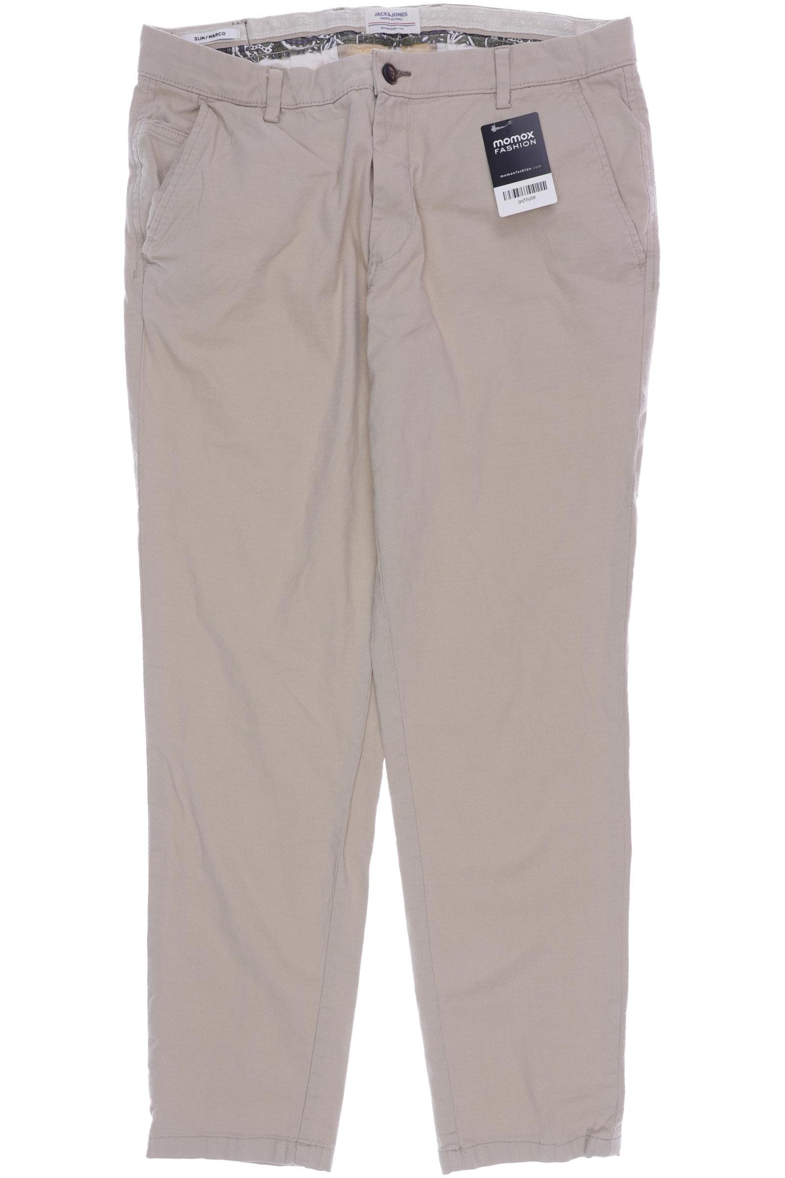 

JACK & JONES Herren Stoffhose, beige