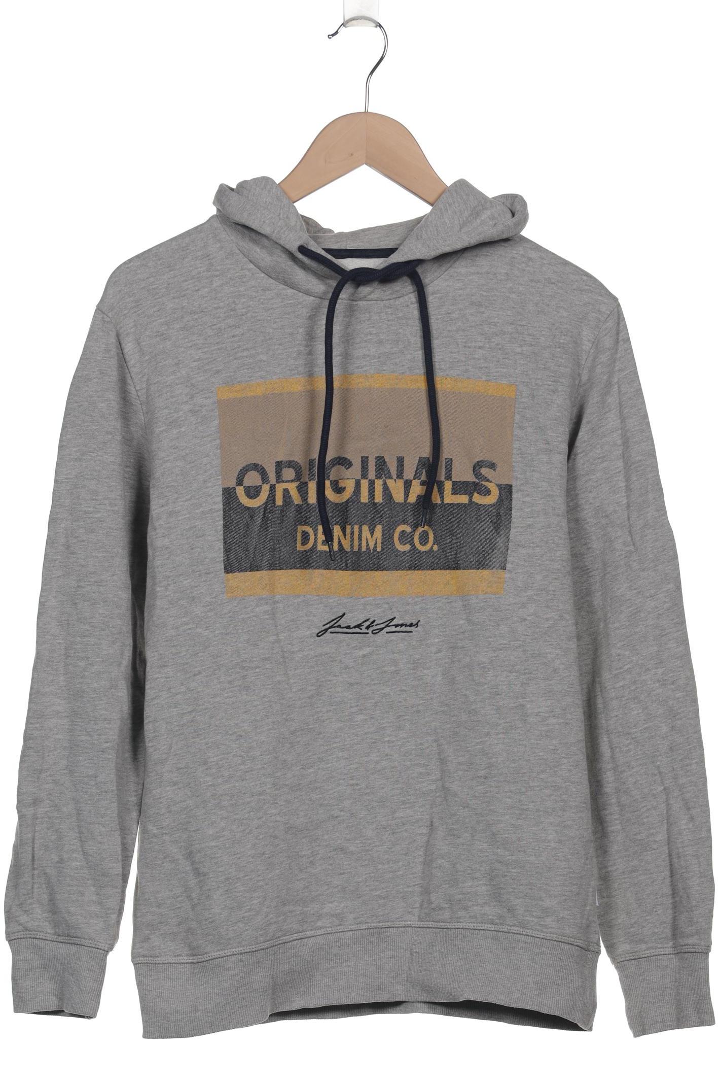 

Jack & Jones Herren Kapuzenpullover, grau, Gr. 52
