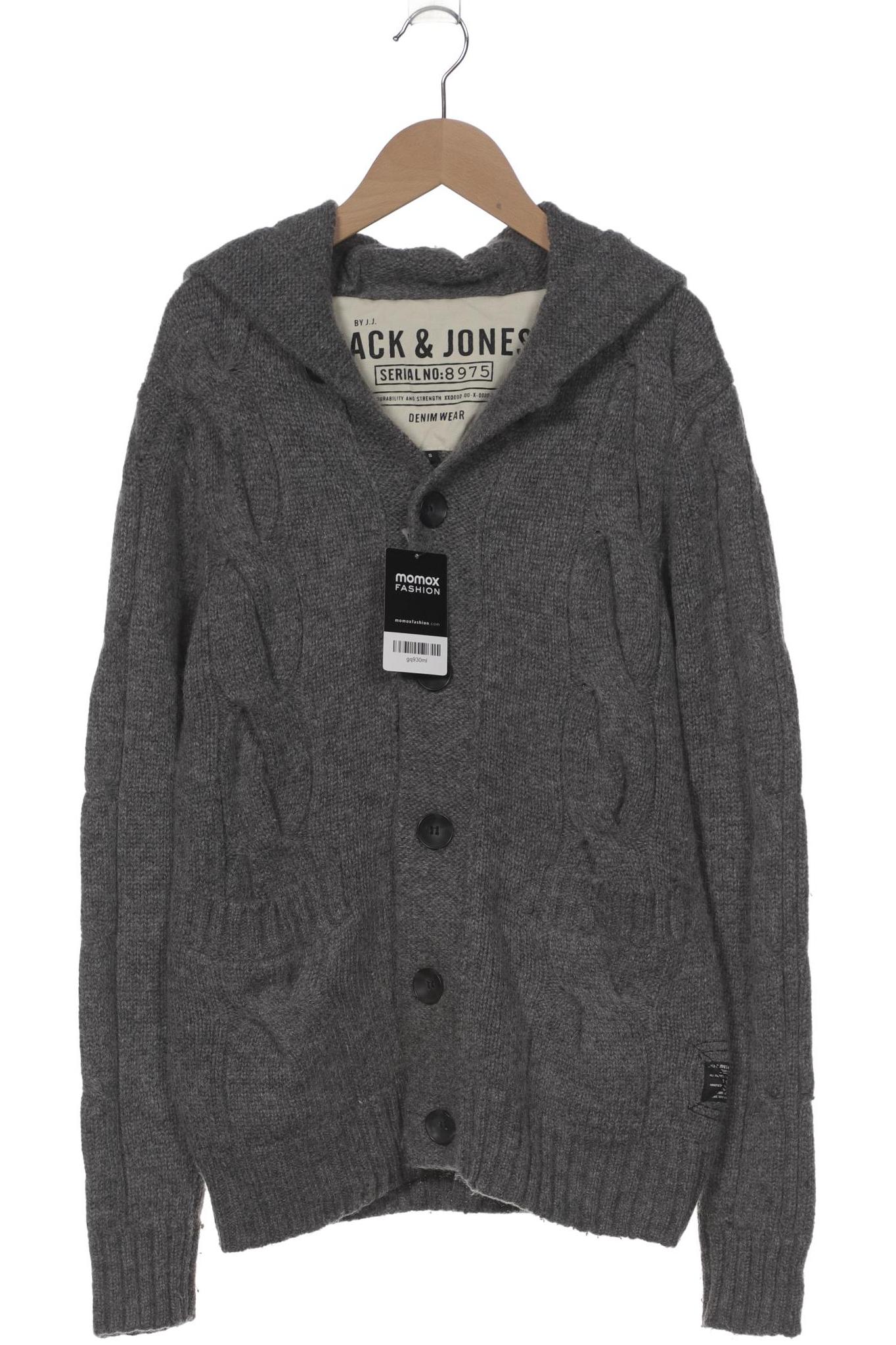 

Jack & Jones Herren Strickjacke, grau, Gr. 46