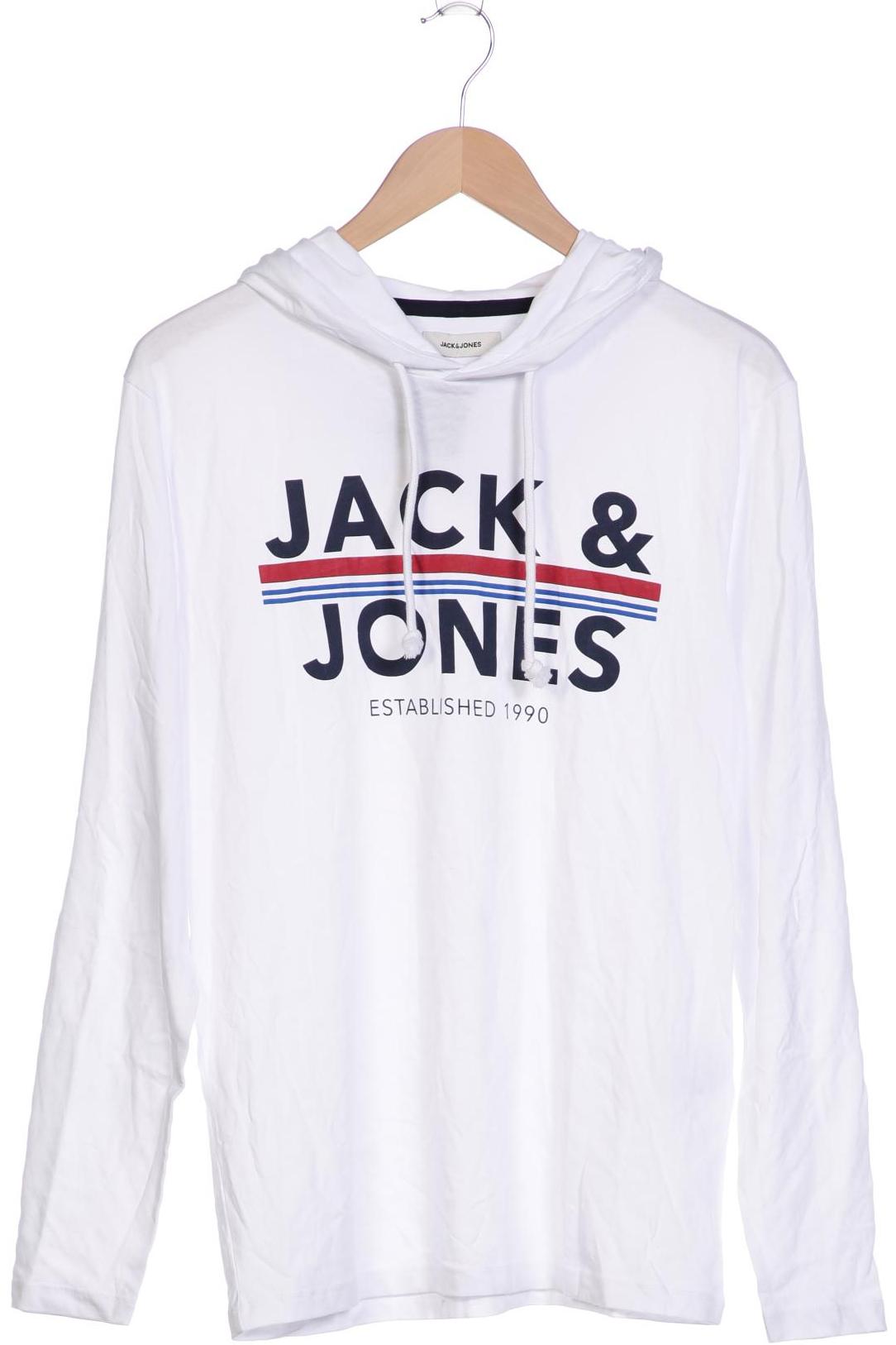 

JACK & JONES Herren Kapuzenpullover, weiß