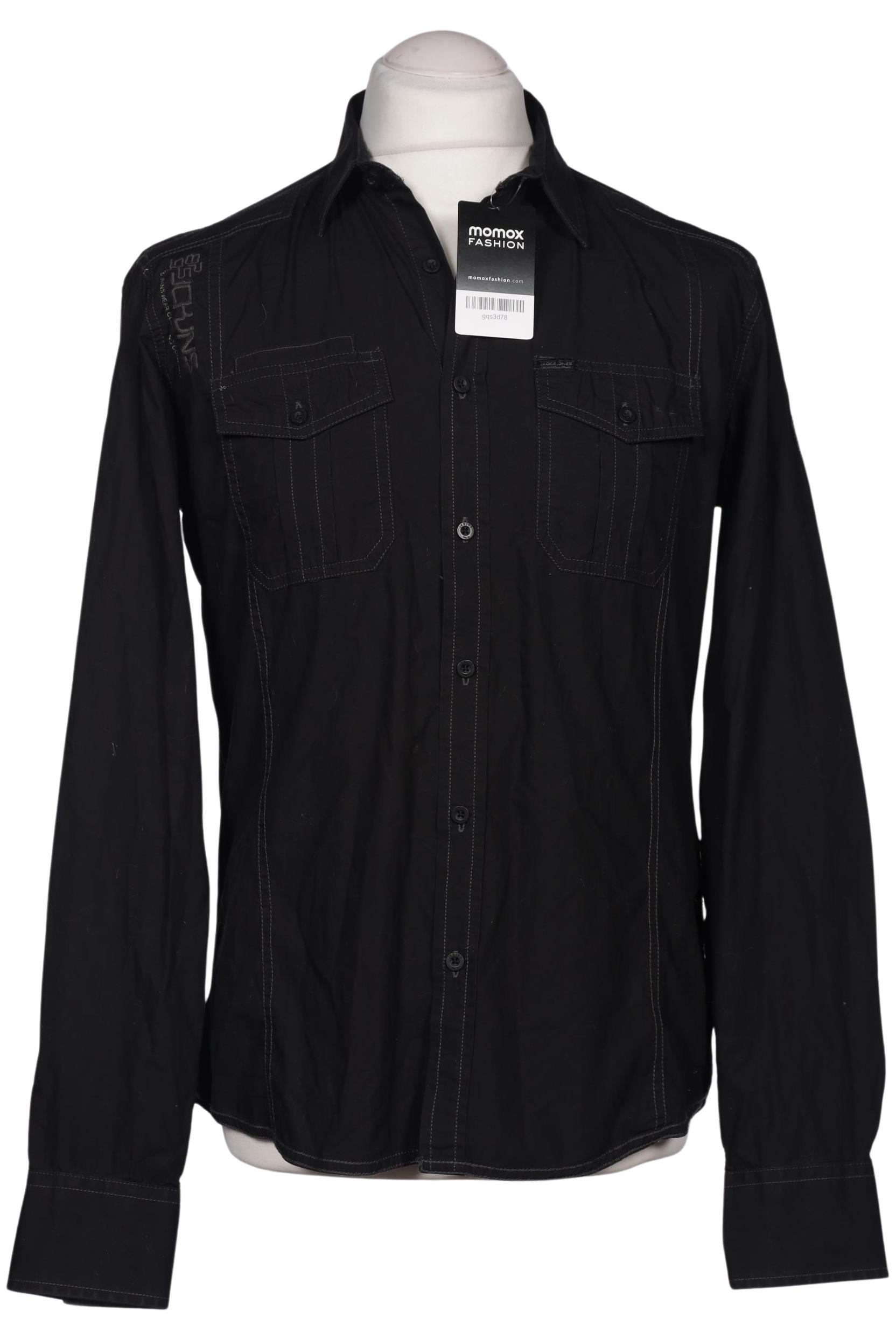 

Jack & Jones Herren Hemd, schwarz, Gr. 48