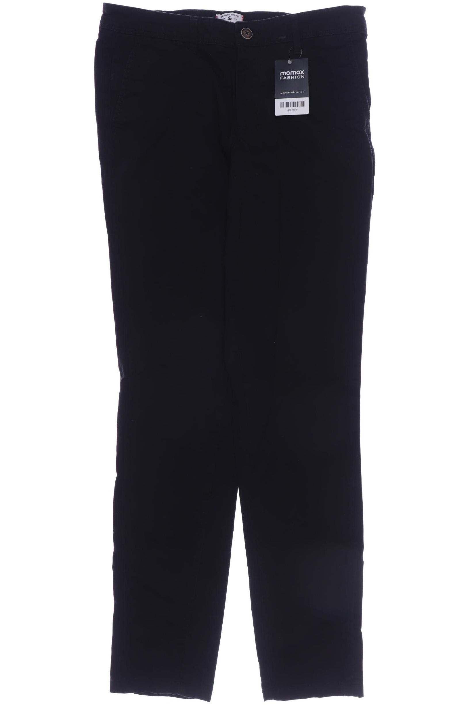 

JACK & JONES Herren Stoffhose, schwarz