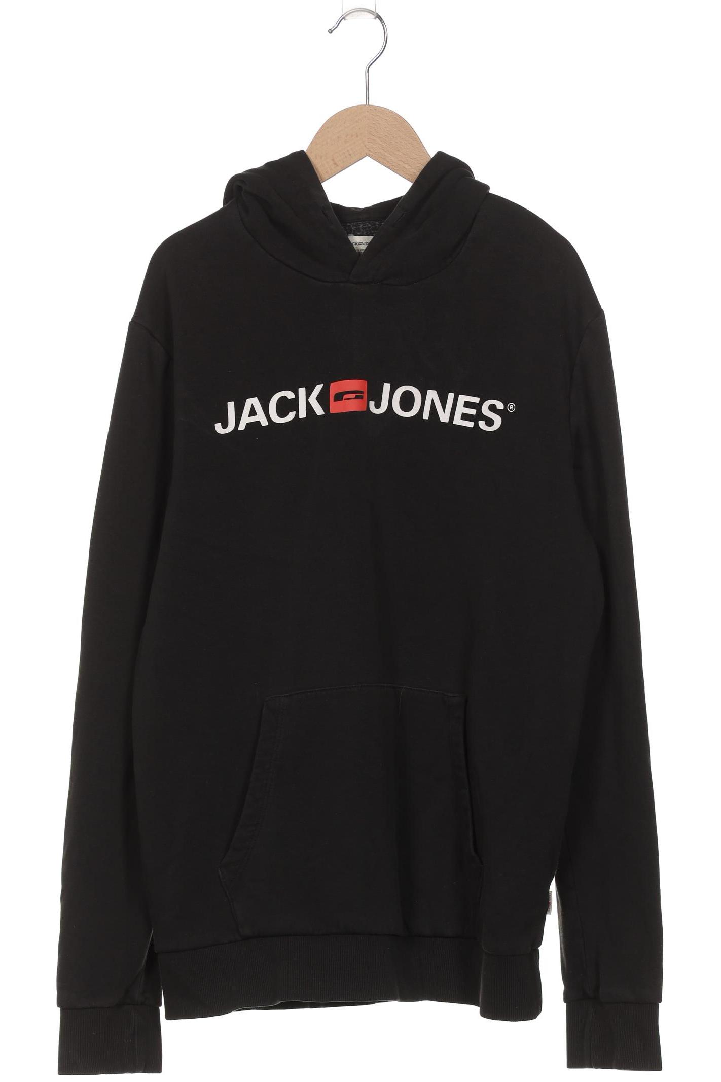 

Jack & Jones Herren Kapuzenpullover, schwarz, Gr. 52