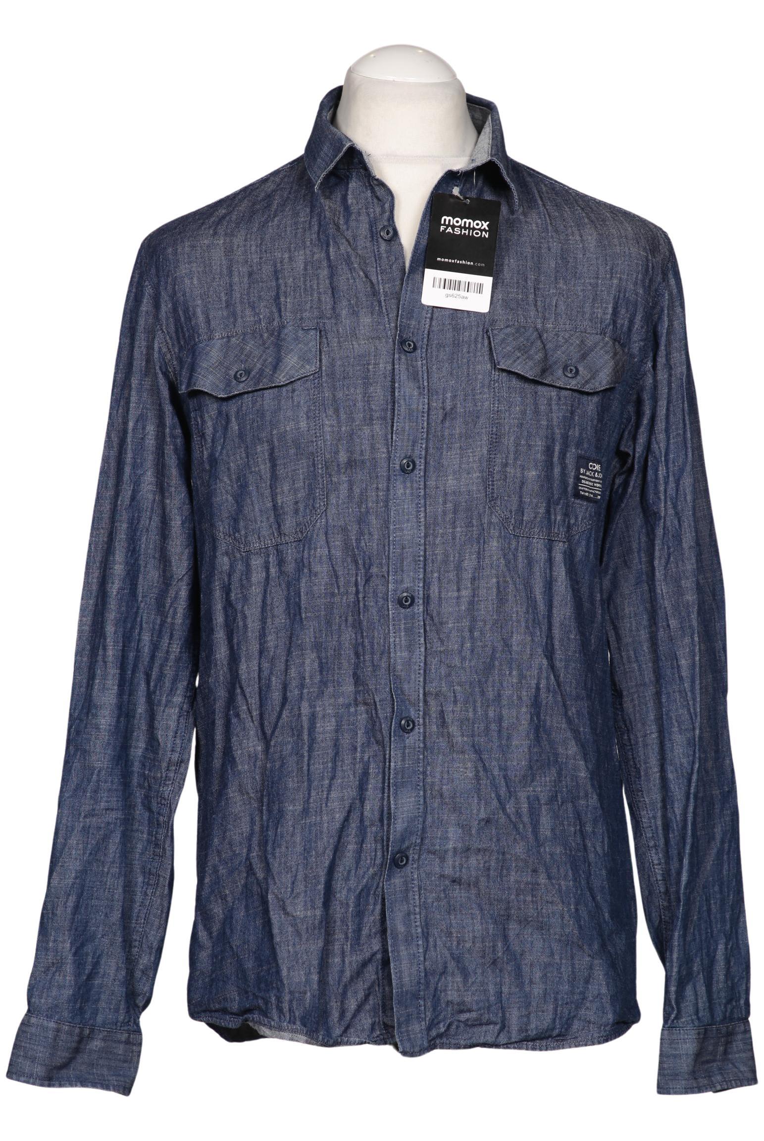 

Jack & Jones Herren Hemd, blau, Gr. 52
