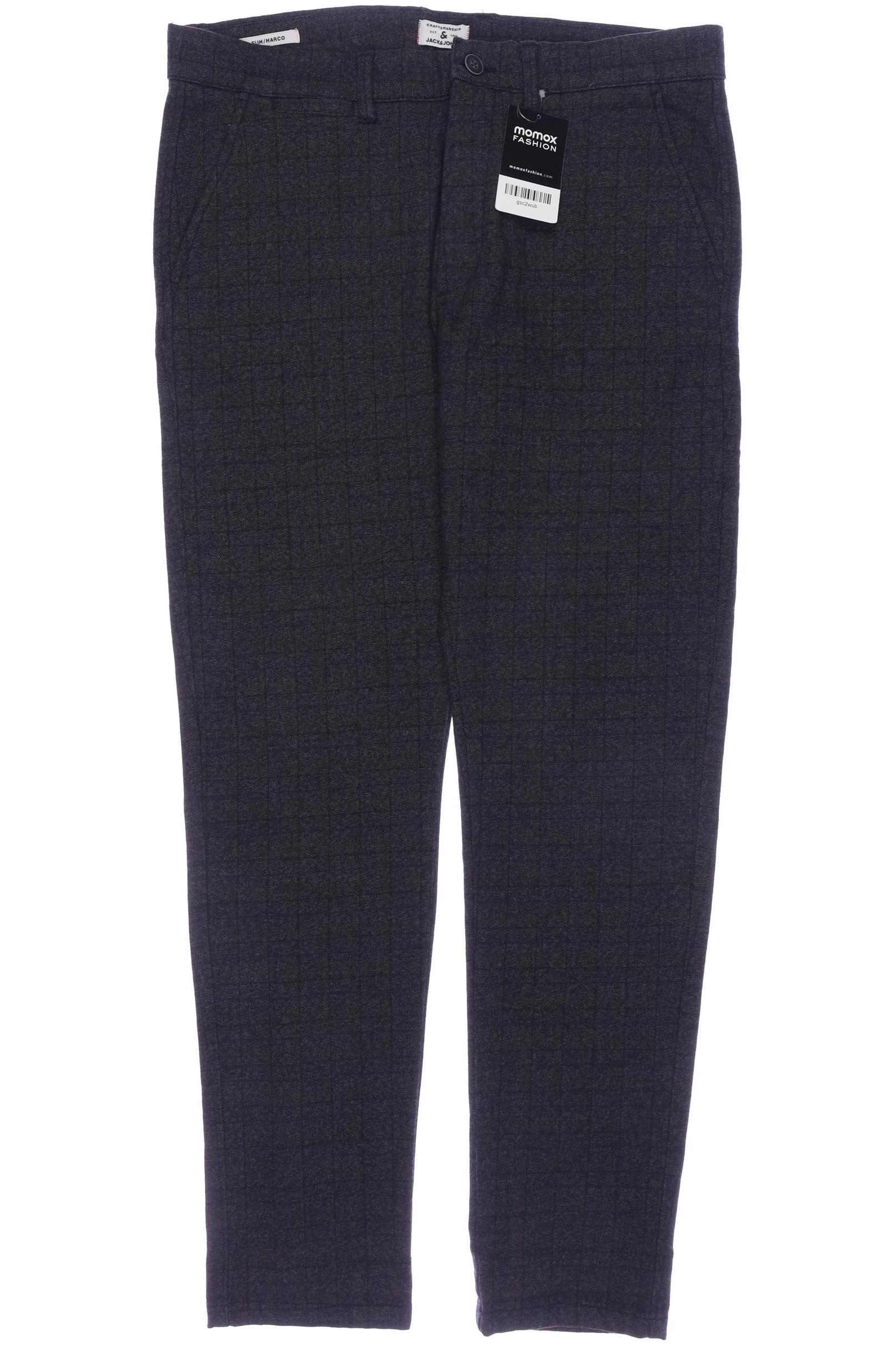 

Jack & Jones Herren Stoffhose, schwarz, Gr. 34