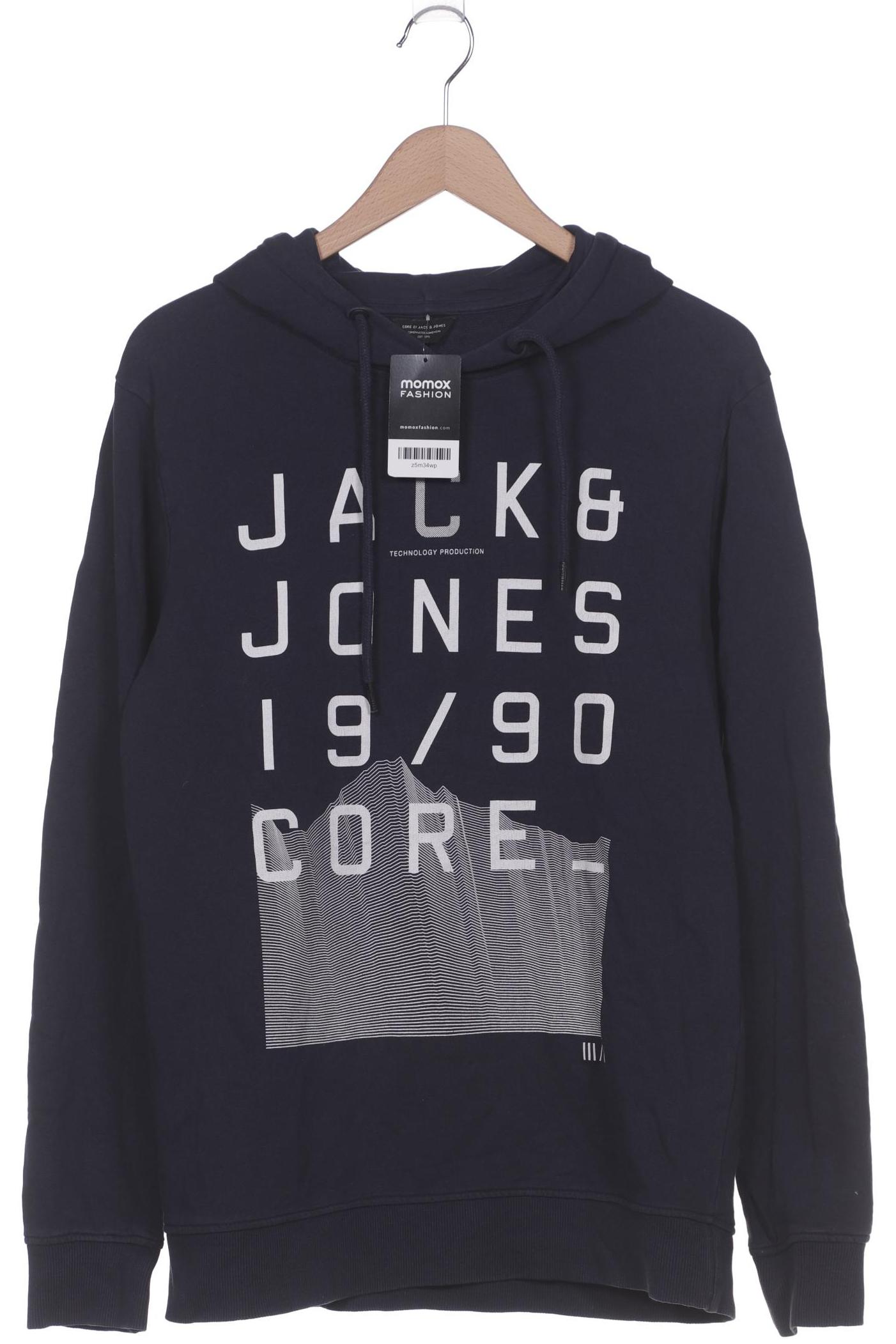 

Jack & Jones Herren Kapuzenpullover, marineblau, Gr. 52