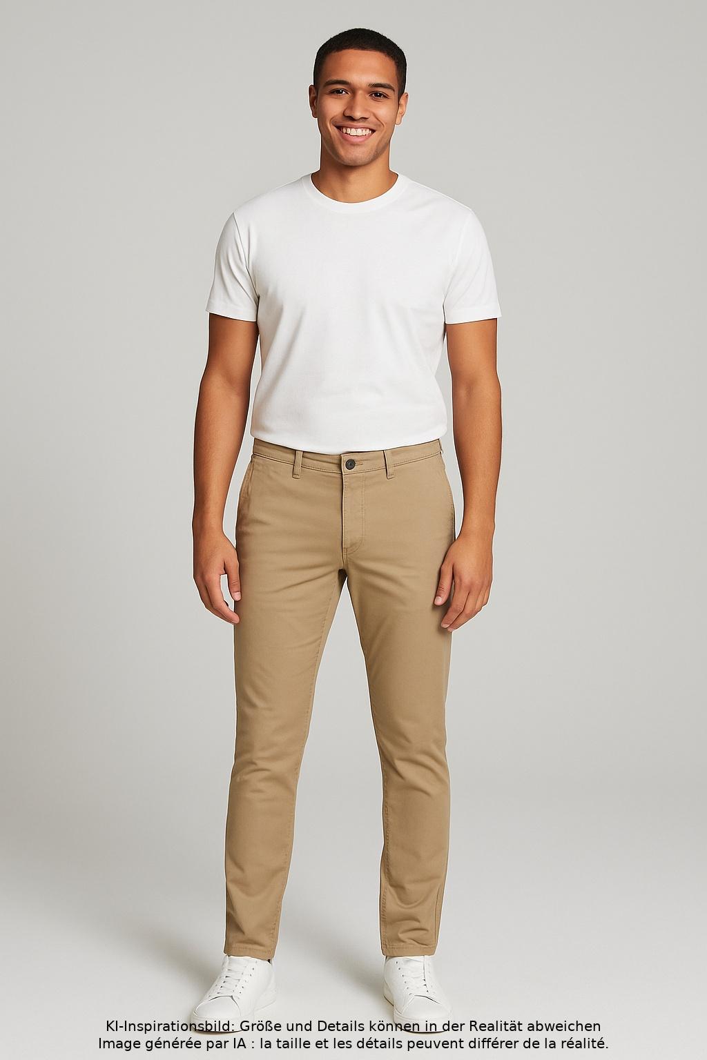 

Jack & Jones Herren Stoffhose, beige, Gr. 33
