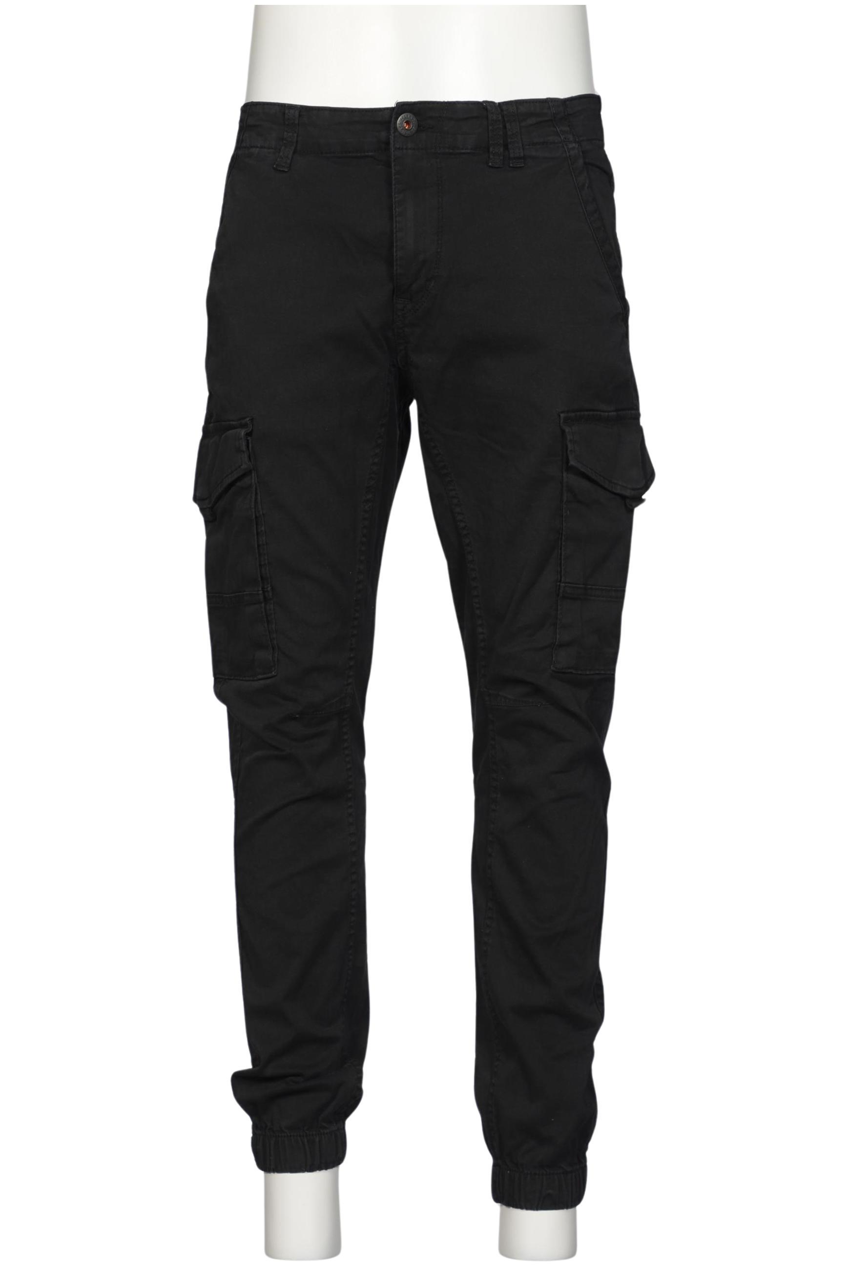 

Jack & Jones Herren Stoffhose, schwarz, Gr. 30