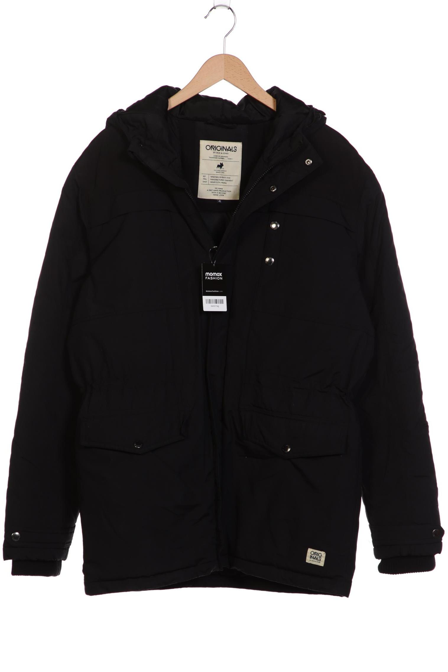 

Jack & Jones Herren Mantel, schwarz, Gr. 54