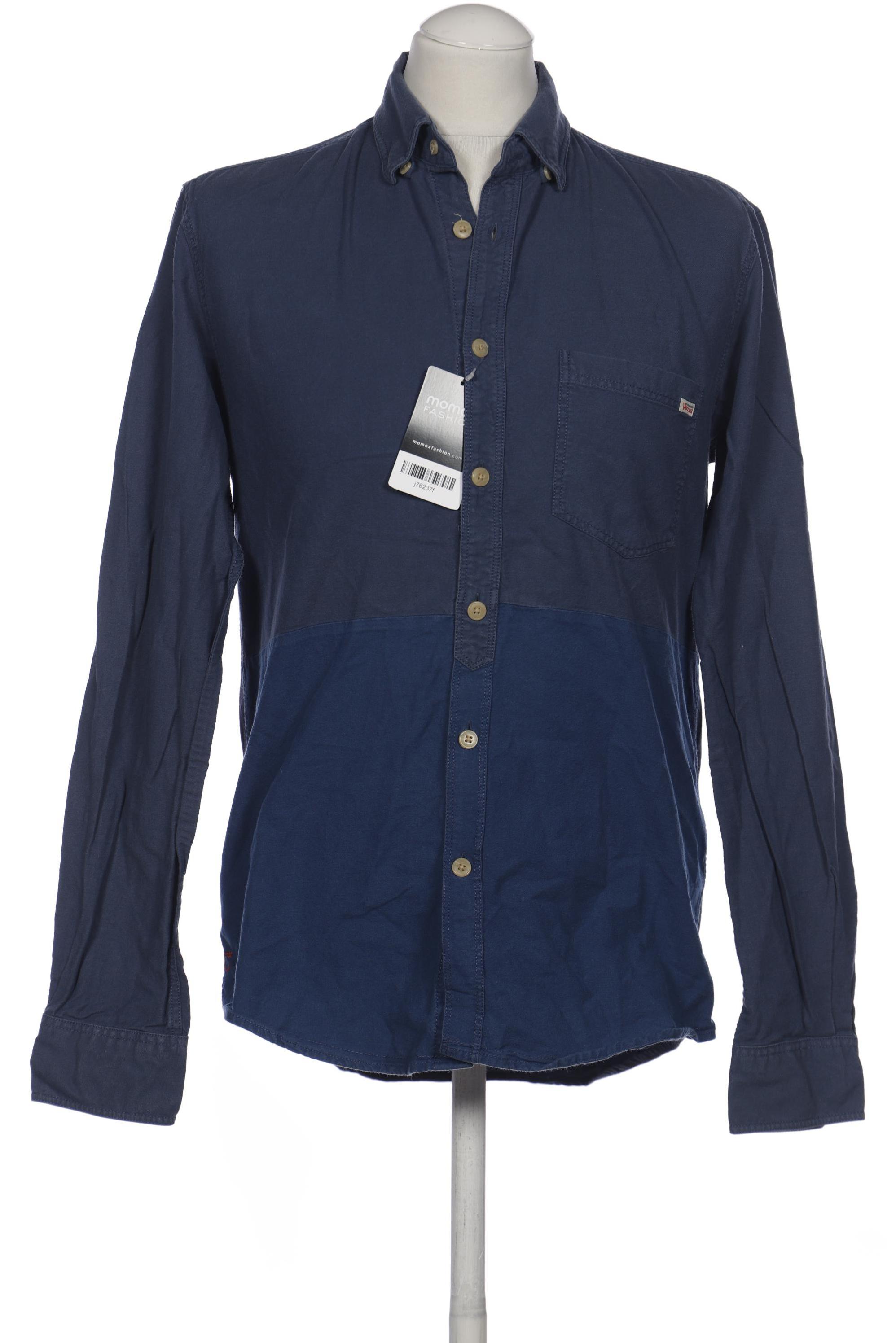 

Jack & Jones Herren Hemd, blau, Gr. 48