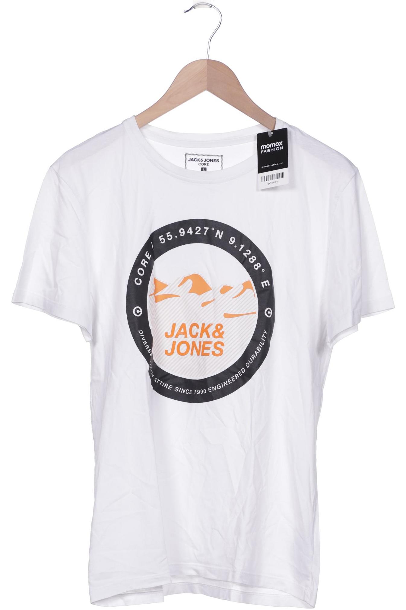 

JACK & JONES Herren T-Shirt, weiß