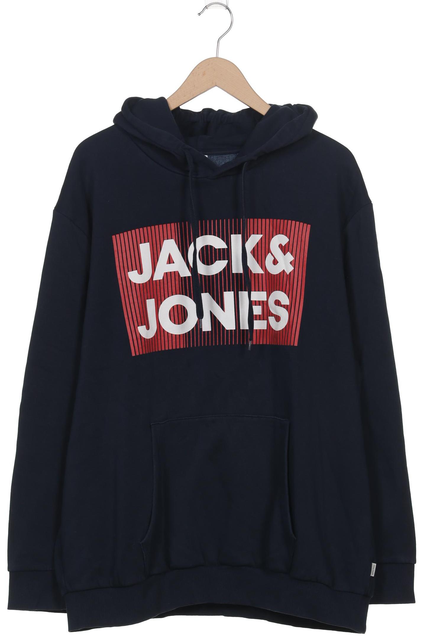 

Jack & Jones Herren Kapuzenpullover, marineblau, Gr. 58