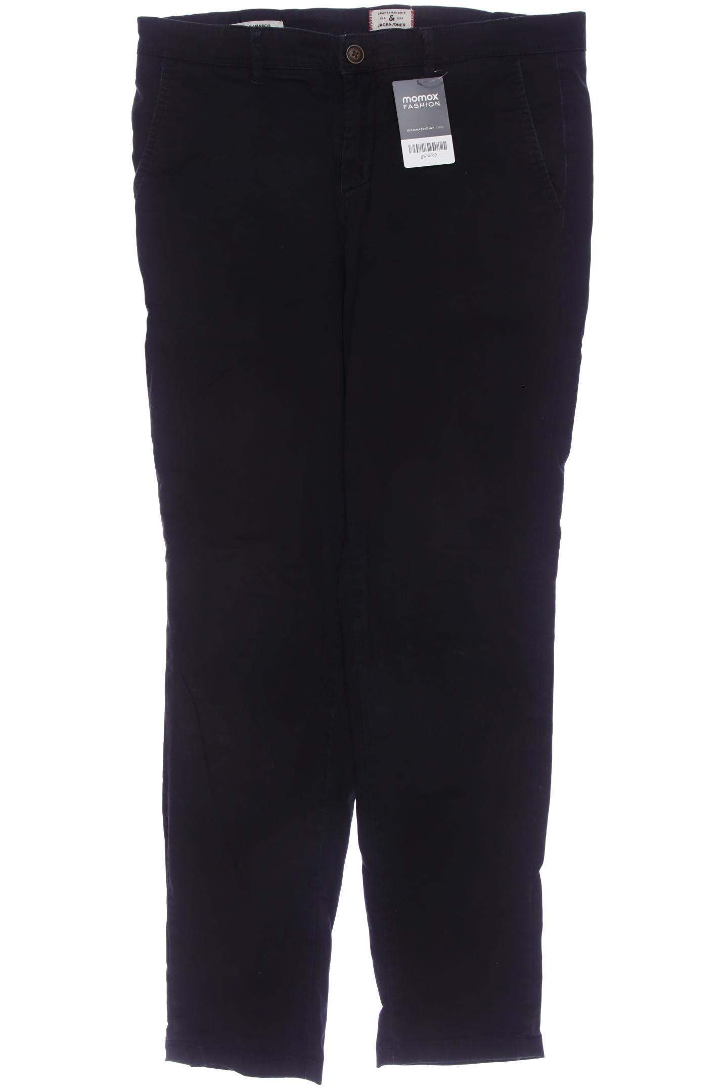 

Jack & Jones Herren Stoffhose, schwarz, Gr. 32