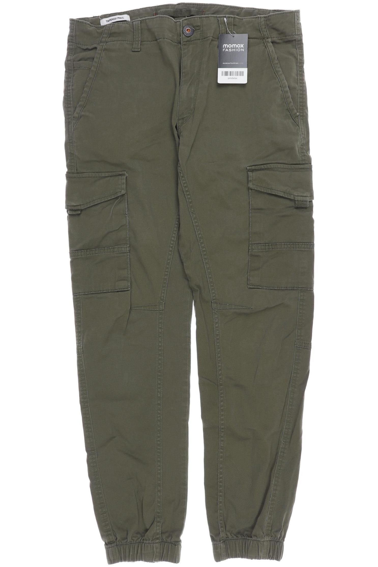 

Jack & Jones Herren Stoffhose, grün, Gr. 33