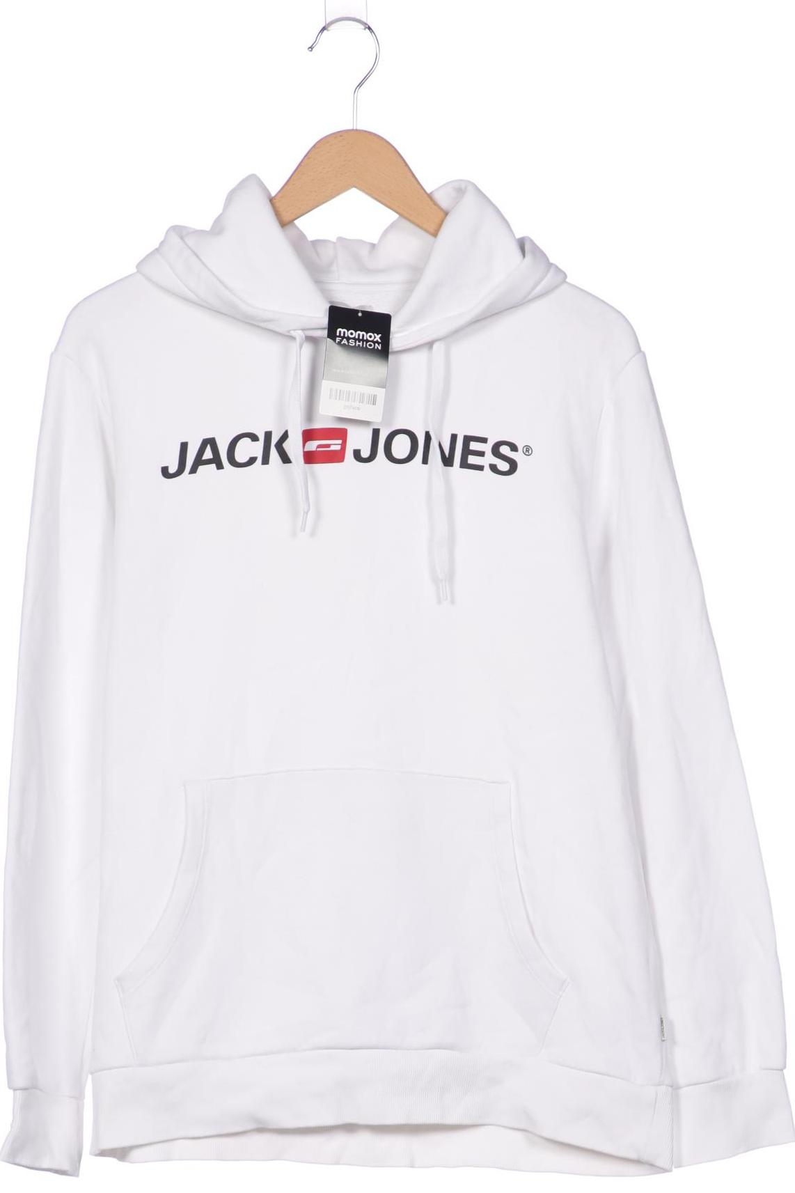 

Jack & Jones Herren Kapuzenpullover, weiß, Gr. 52